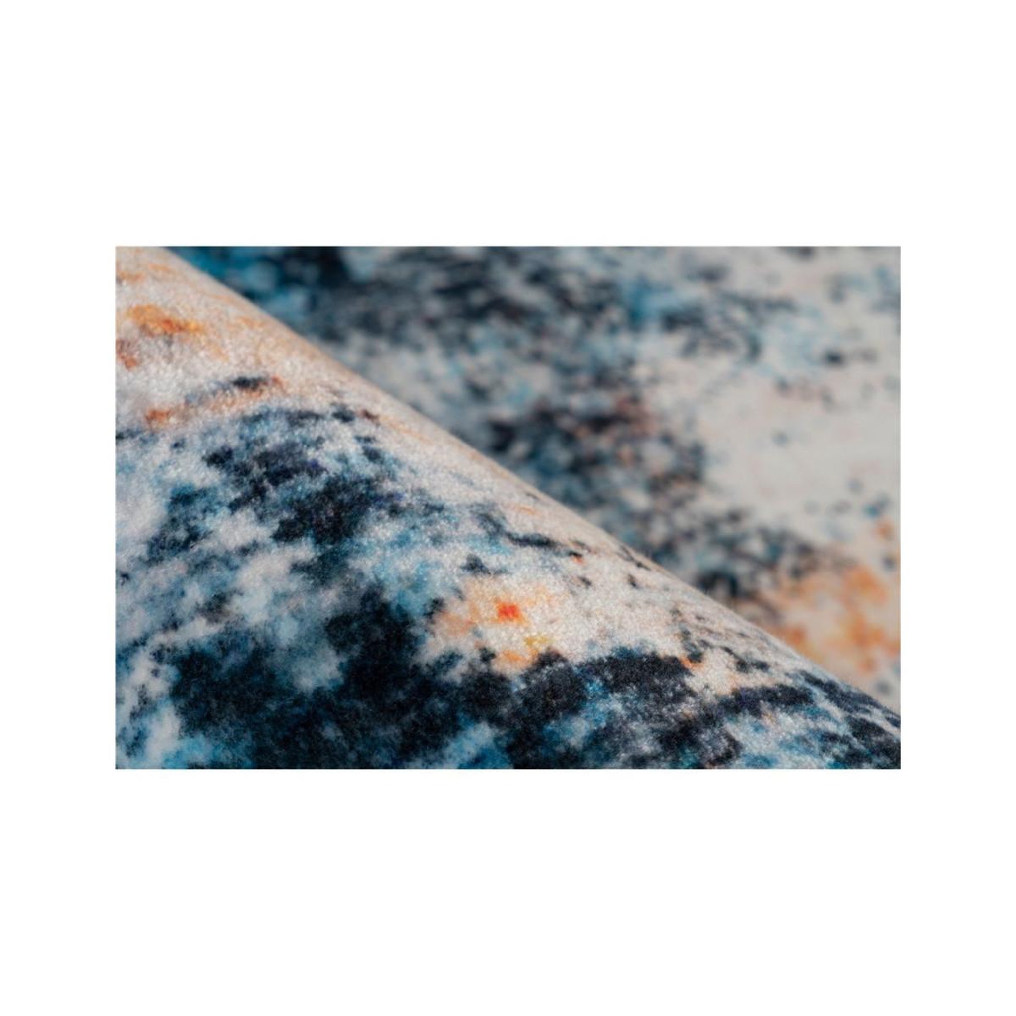 Voir la diapositive 3 : Paris Prix Tapis Tissé Rétro à Poils Courts  Saphira  Multicolore