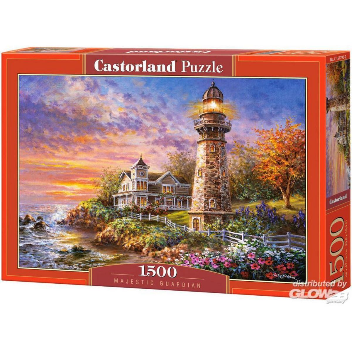 Castorland Puzzle 1500 pièces : Majestueux phare
