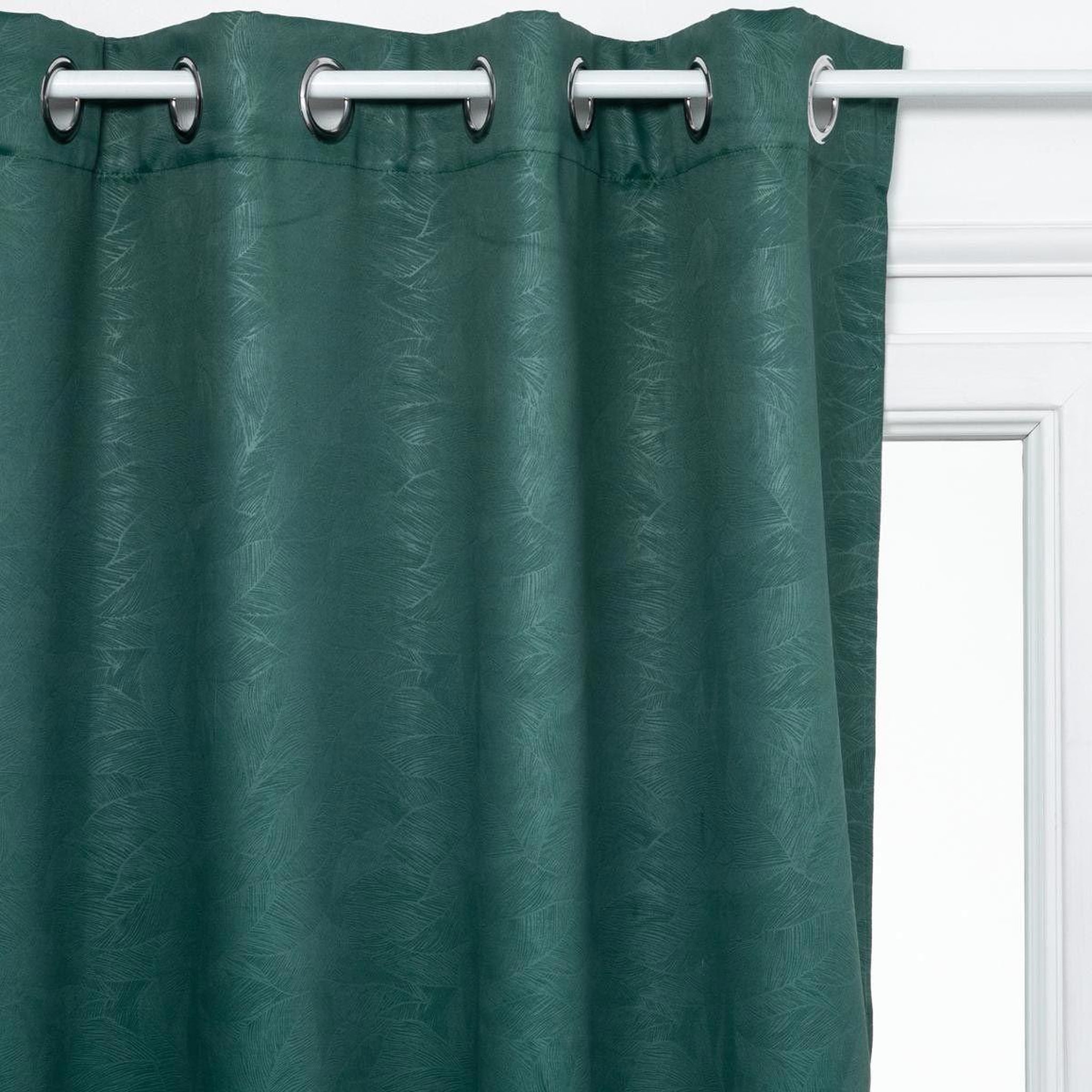 ATMOSPHERA Rideau occultant à oeillets  lefat  140x260cm vert