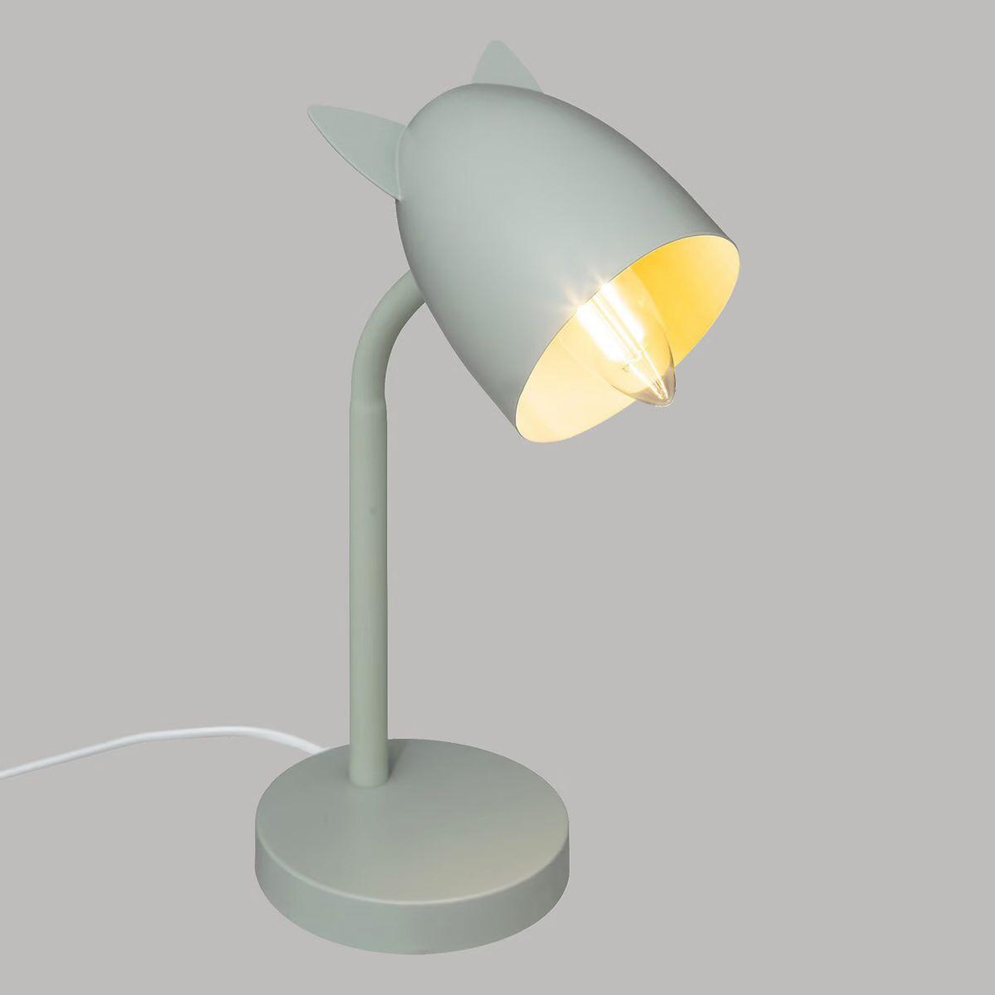 Voir la diapositive 2 : Atmosphera Kids Lampe à poser en métal  oreilles  31cm vert