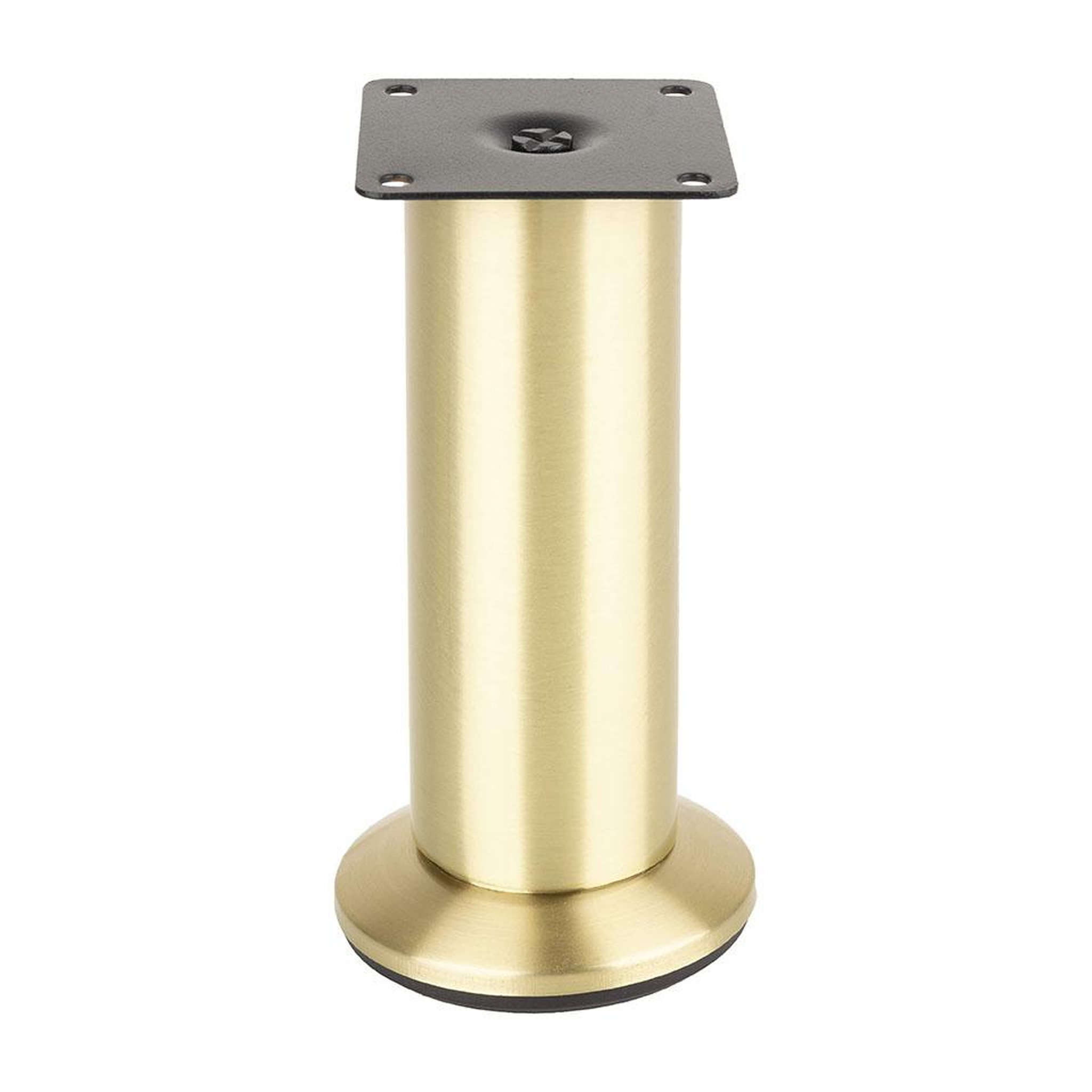 CENTRALE BRICO Pied de meuble fs001 150 mm réglable or brossé
