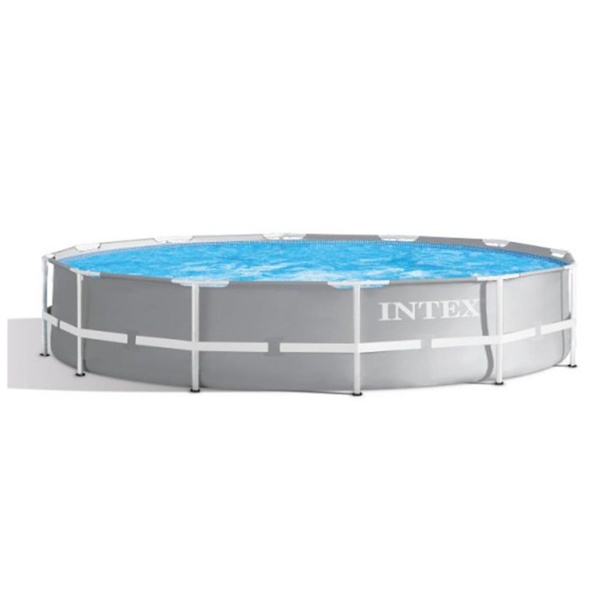 INTEX Piscine tubulaire Prism Frame ronde 3,66 x 0,76 m - Intex