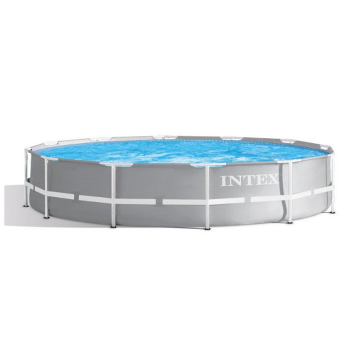 INTEX Piscine tubulaire Prism Frame ronde 3,66 x 0,76 m - Intex