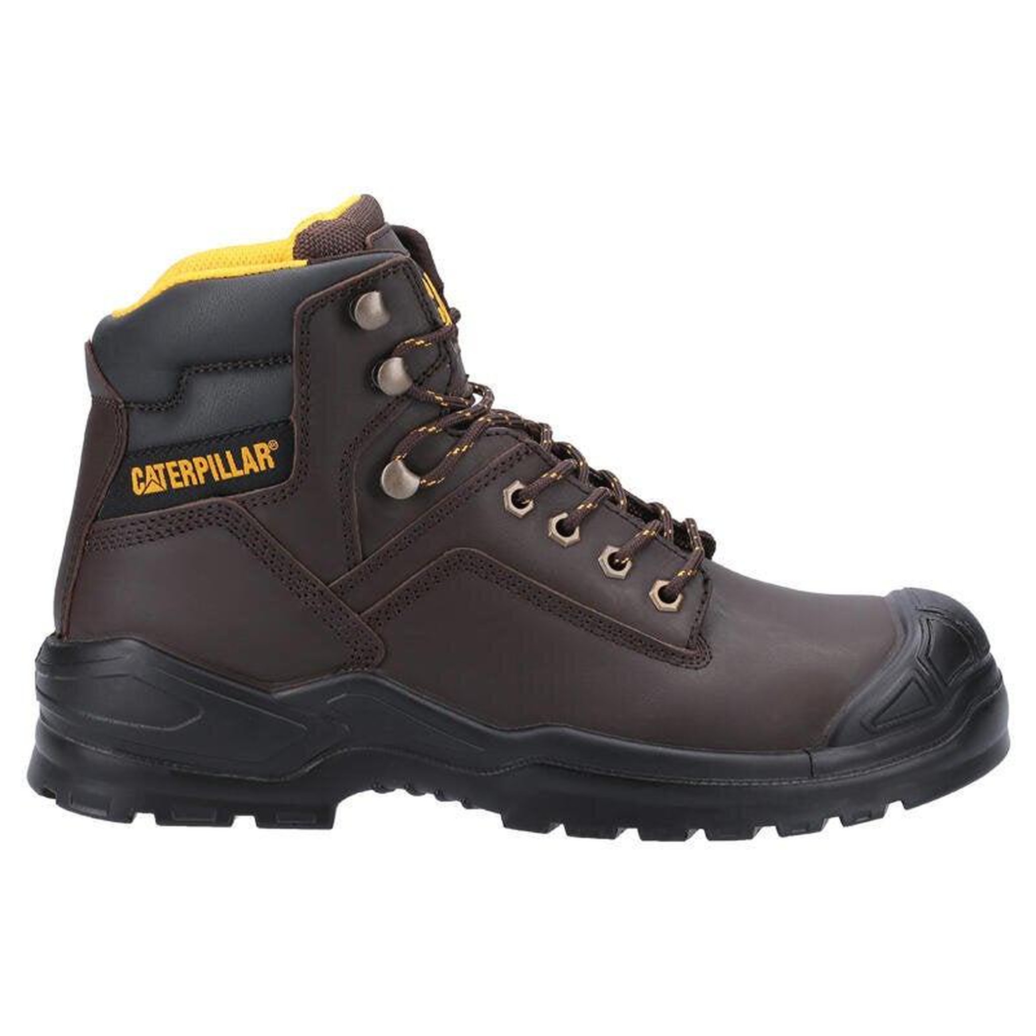 caterpillar Chaussure de sécurité haut Striver Bump Marron CATERPILLAR T41