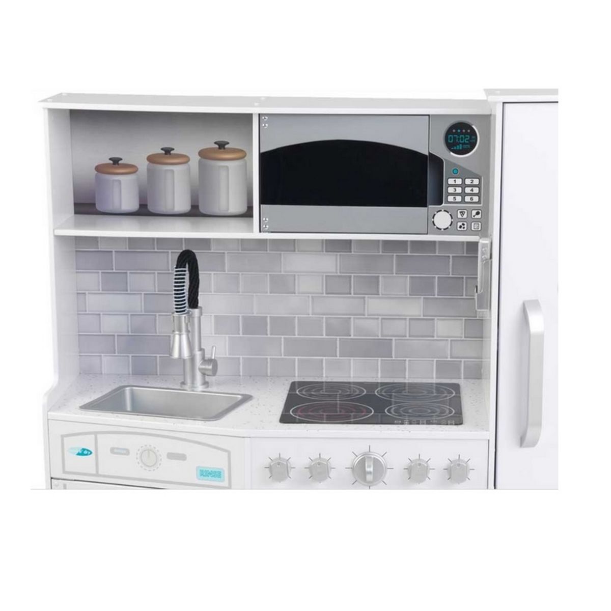 Kidkraft Grande cuisine en bois avec sons et lumières - Jeu d'imitation