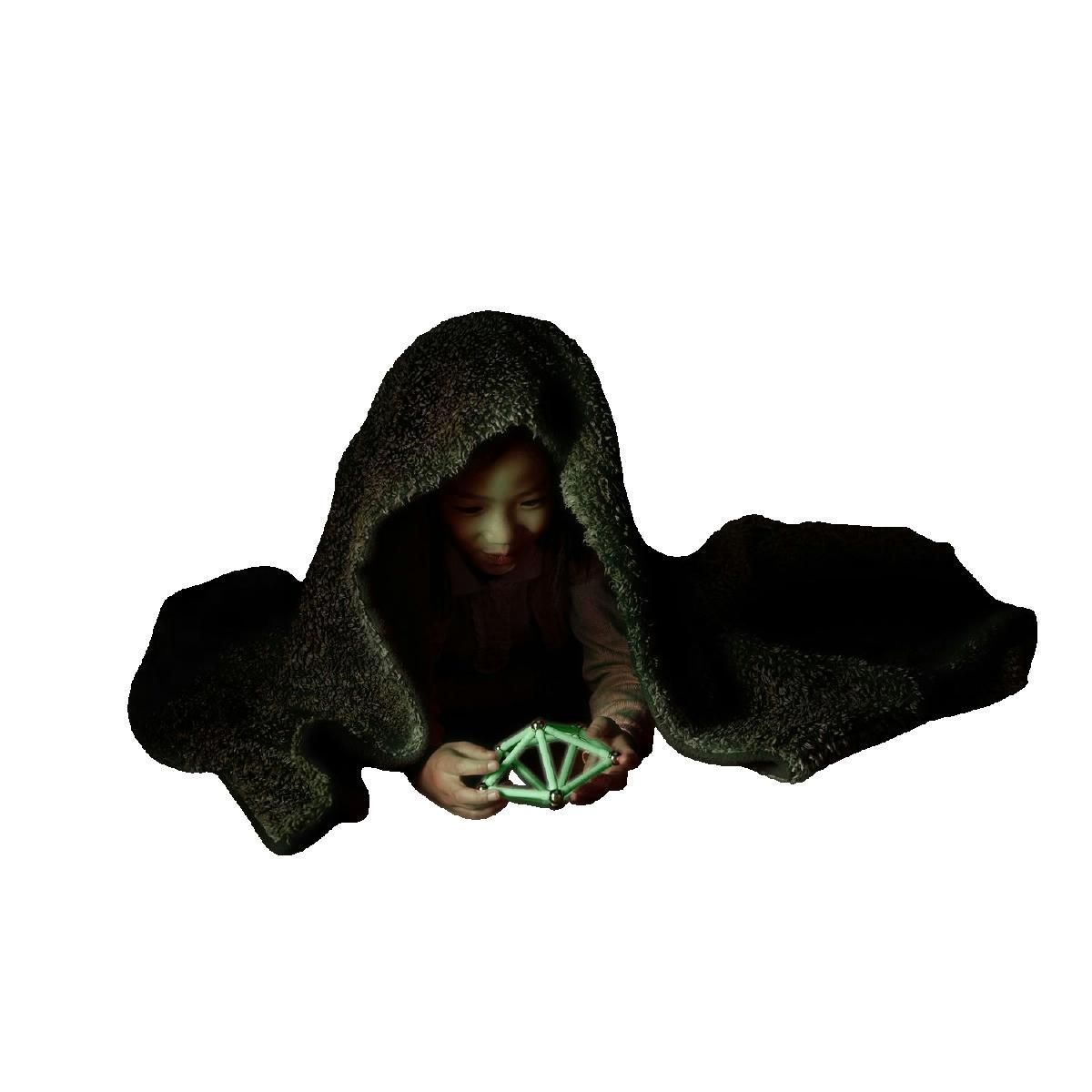 Geomag Jeu de construction Geomag Ecofriendly Glow