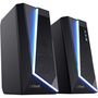 Voir la diapositive 2 : Trust Enceinte PC ZOXA 2.0 RGB LED  GXT609