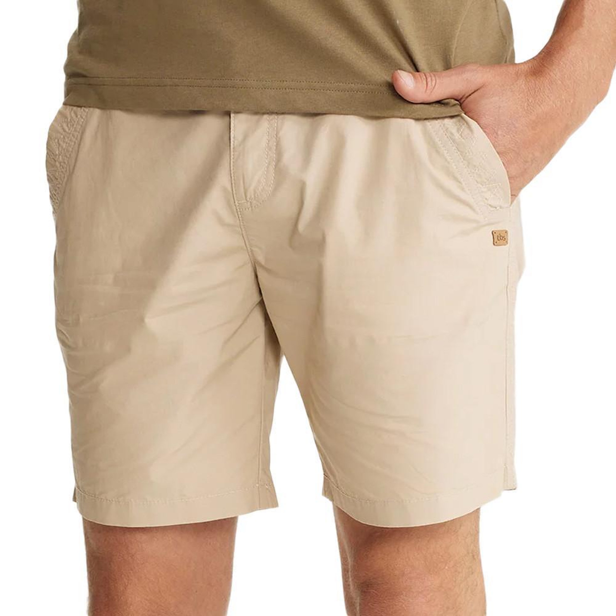 TBS Short  Homme TBS Osier. Coloris disponibles : Beige