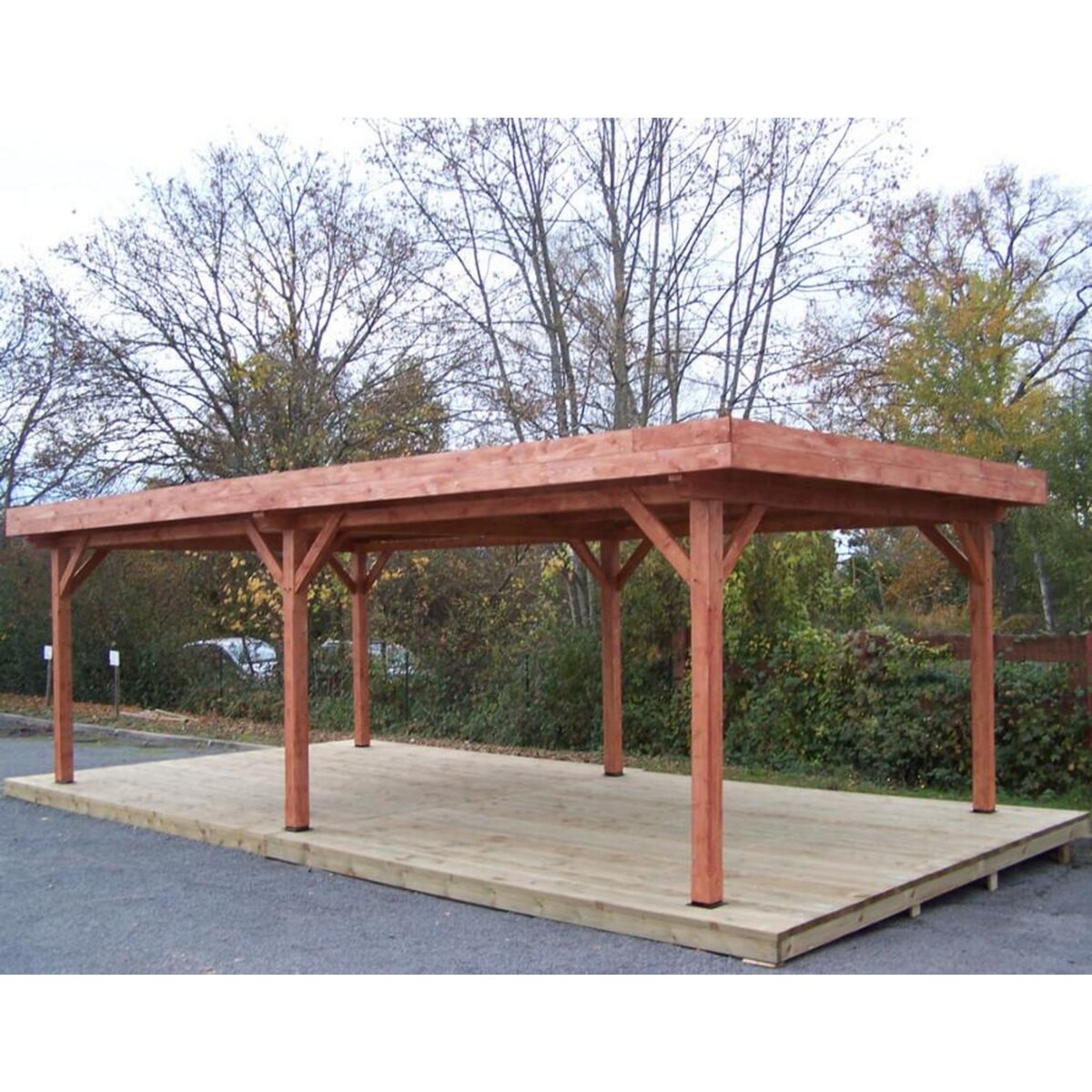 Hisense Pergola 24.64m² bois naturel - om3570.0