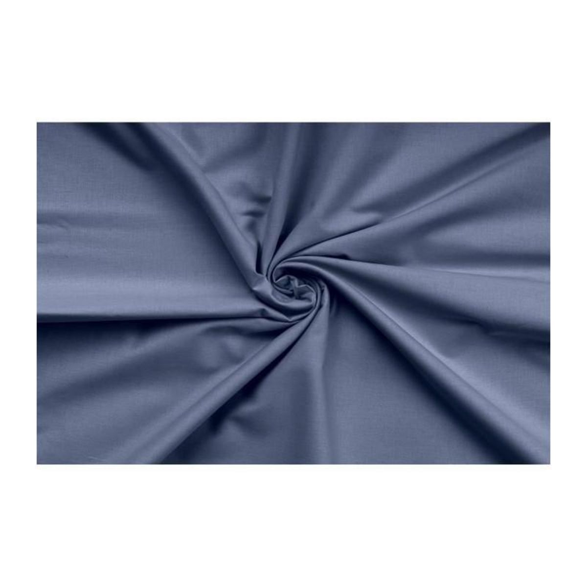GENERIQUE Parure de lit - 1 housse de couette 220 x 240 cm + 2 taies d'oreiller 60 x 60 cm - 100% coton renforcé - Bleu