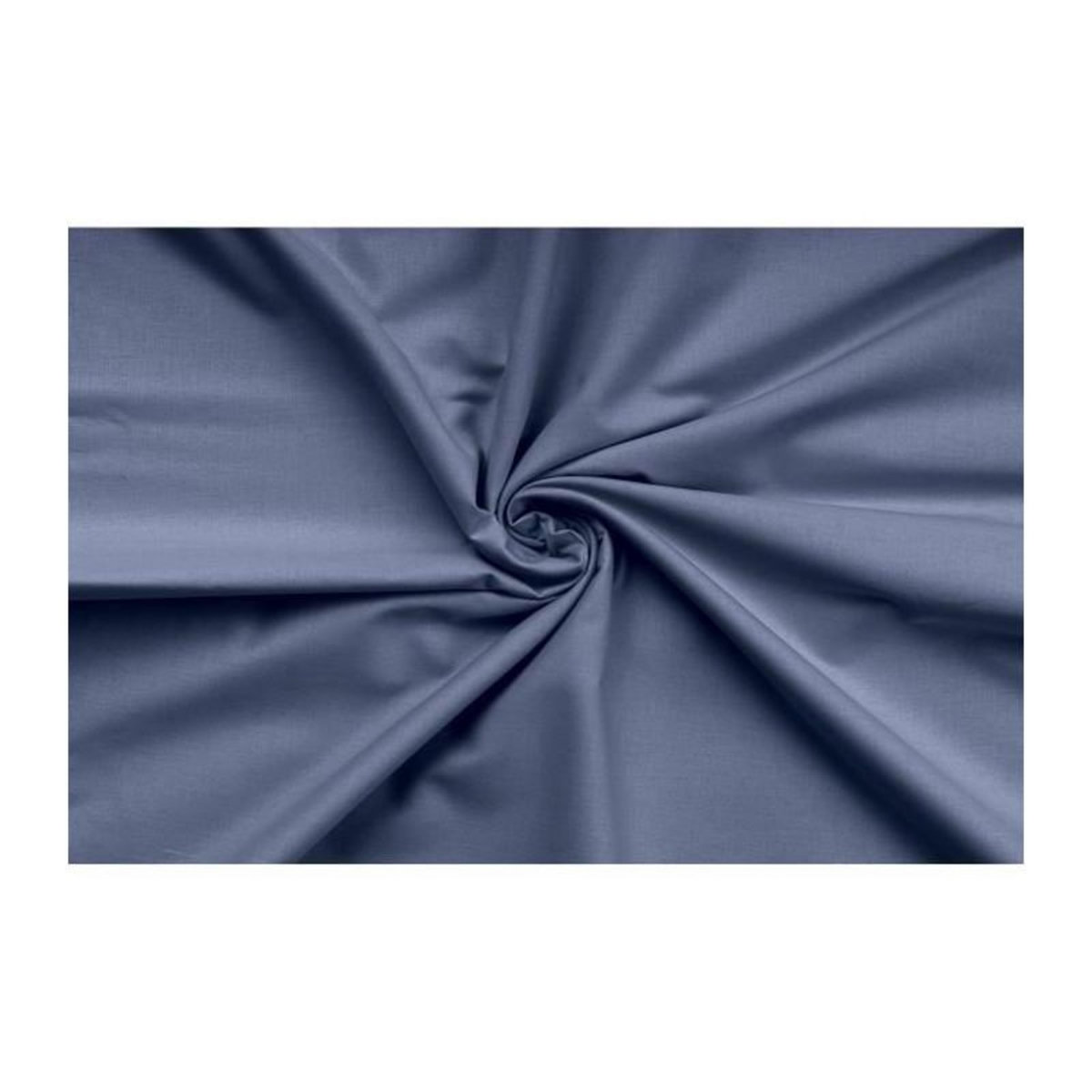 GENERIQUE Parure de lit - 1 housse de couette 220 x 240 cm + 2 taies d'oreiller 60 x 60 cm - 100% coton renforcé - Bleu