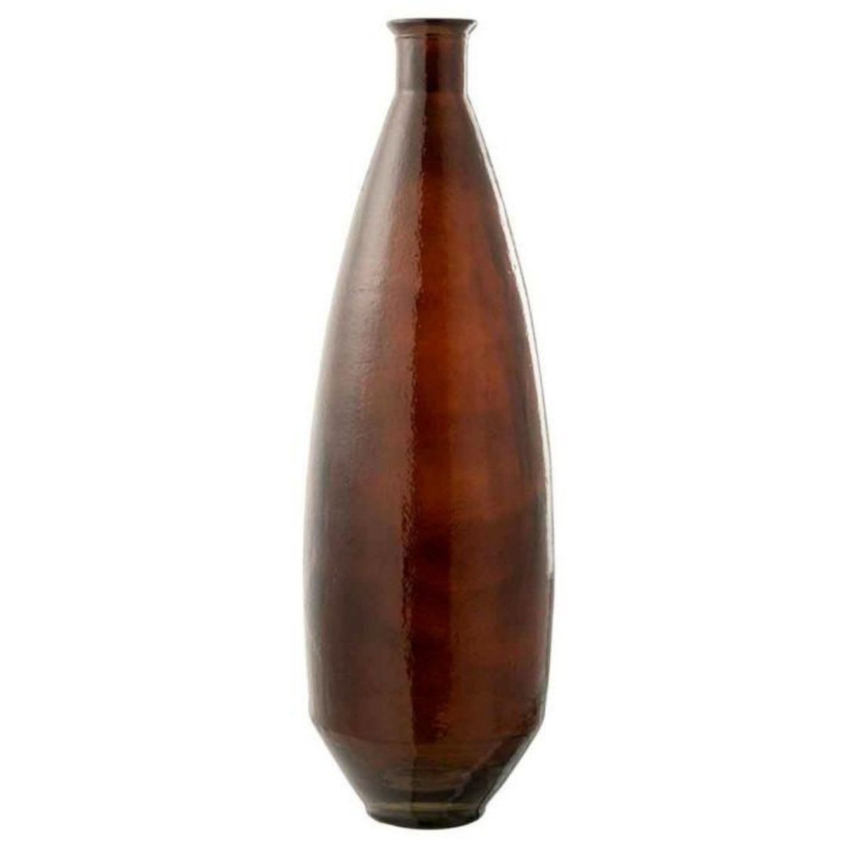 Paris Prix Vase Design en Verre  Cuiso  81cm Marron Foncé