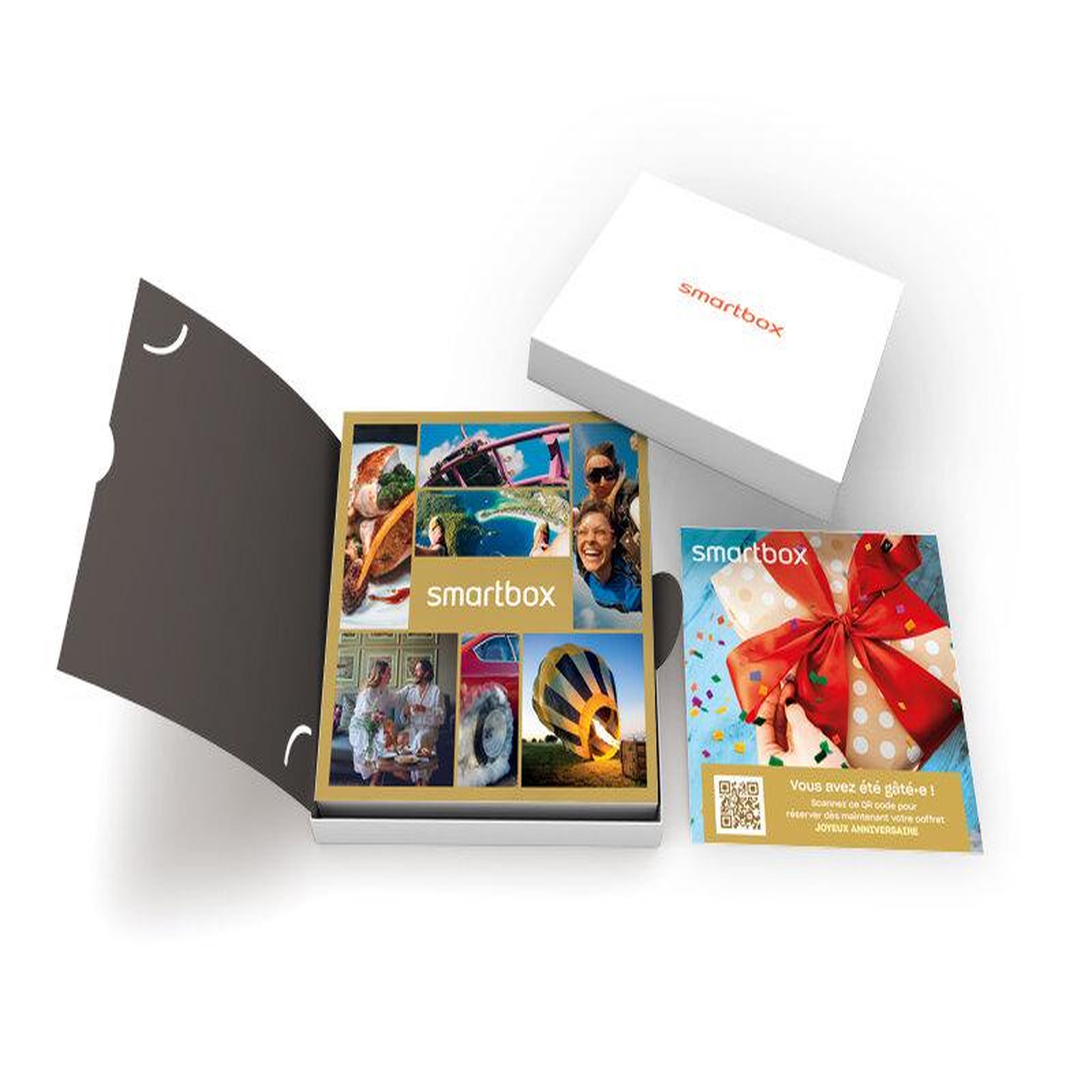 Voir la diapositive 2 : Smartbox Joyeux anniversaire - Coffret Cadeau Multi-thèmes