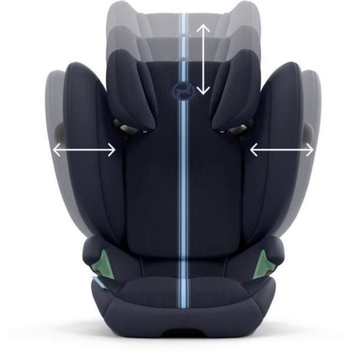 CYBEX Siege Auto  Cybex Gold SOLUTION G2 I-FIX 3 a 12 ans - Groupe 2/3 - 100 a 150 cm PLUS Ocean Blue | navy blue