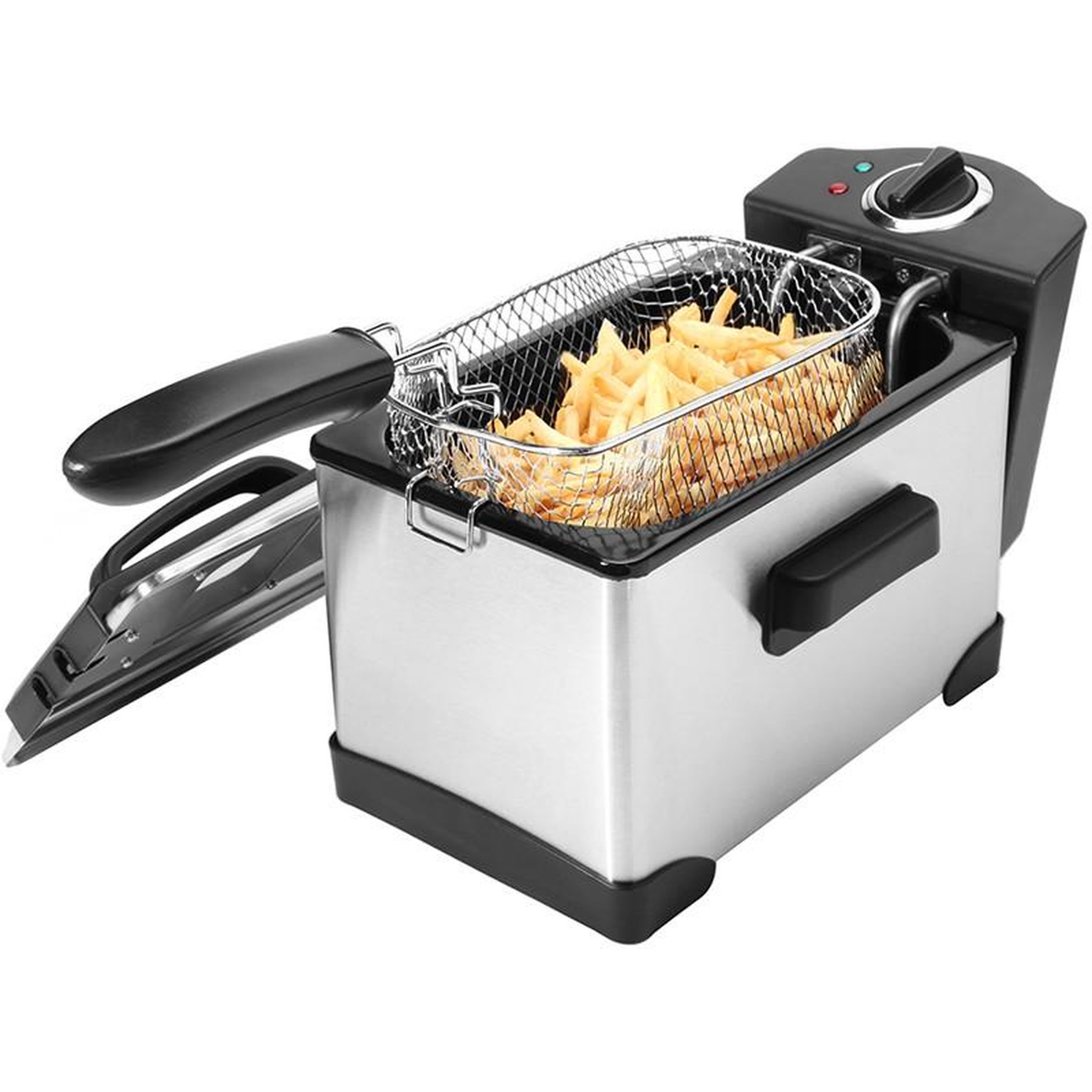KITCHENCOOK Kitchencook - Fry Plus - Inox - Friteuse Semi-pro - 3 L - 2000 W