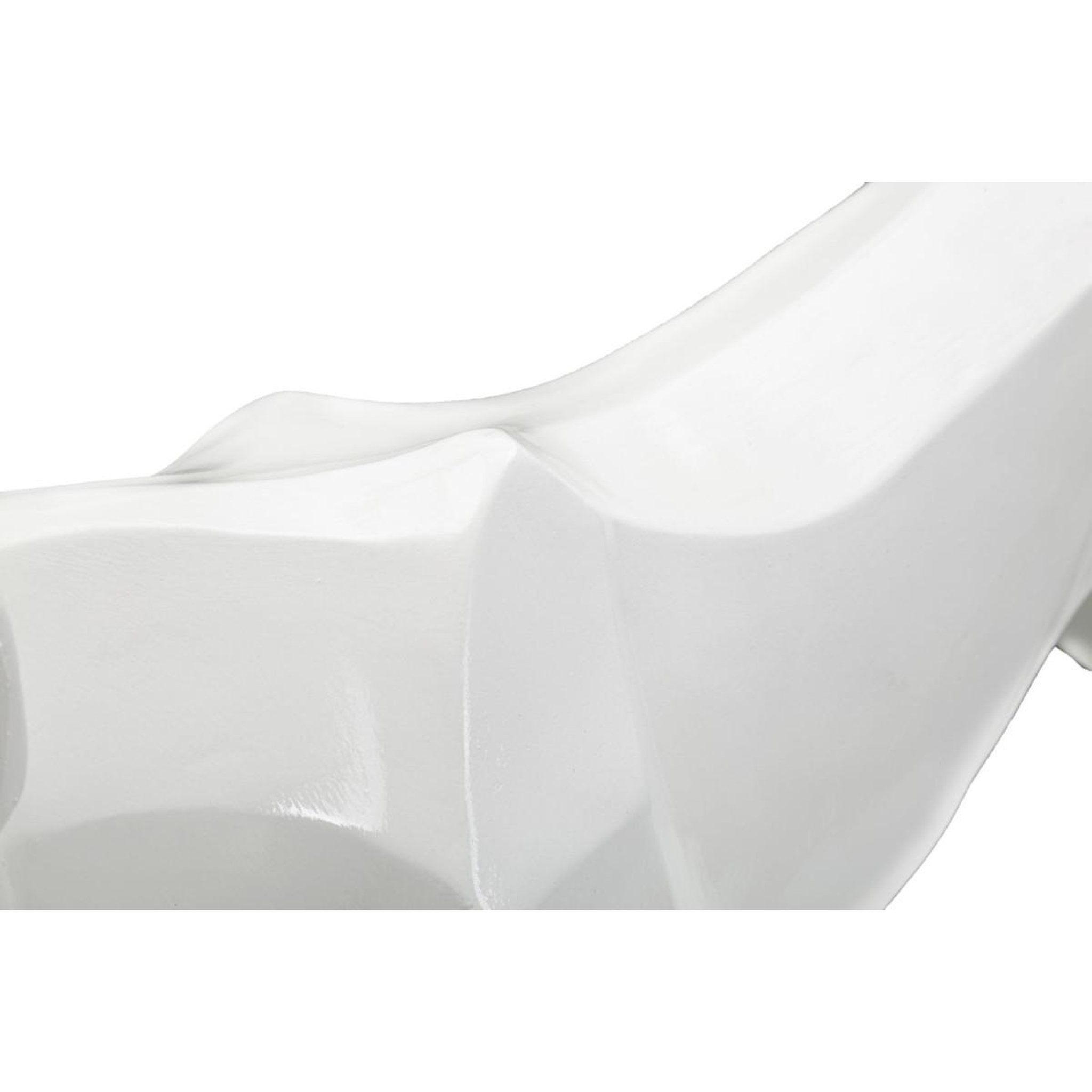 Voir la diapositive 6 : Paris Prix Statuette déco en résine  panthère  70cm blanc