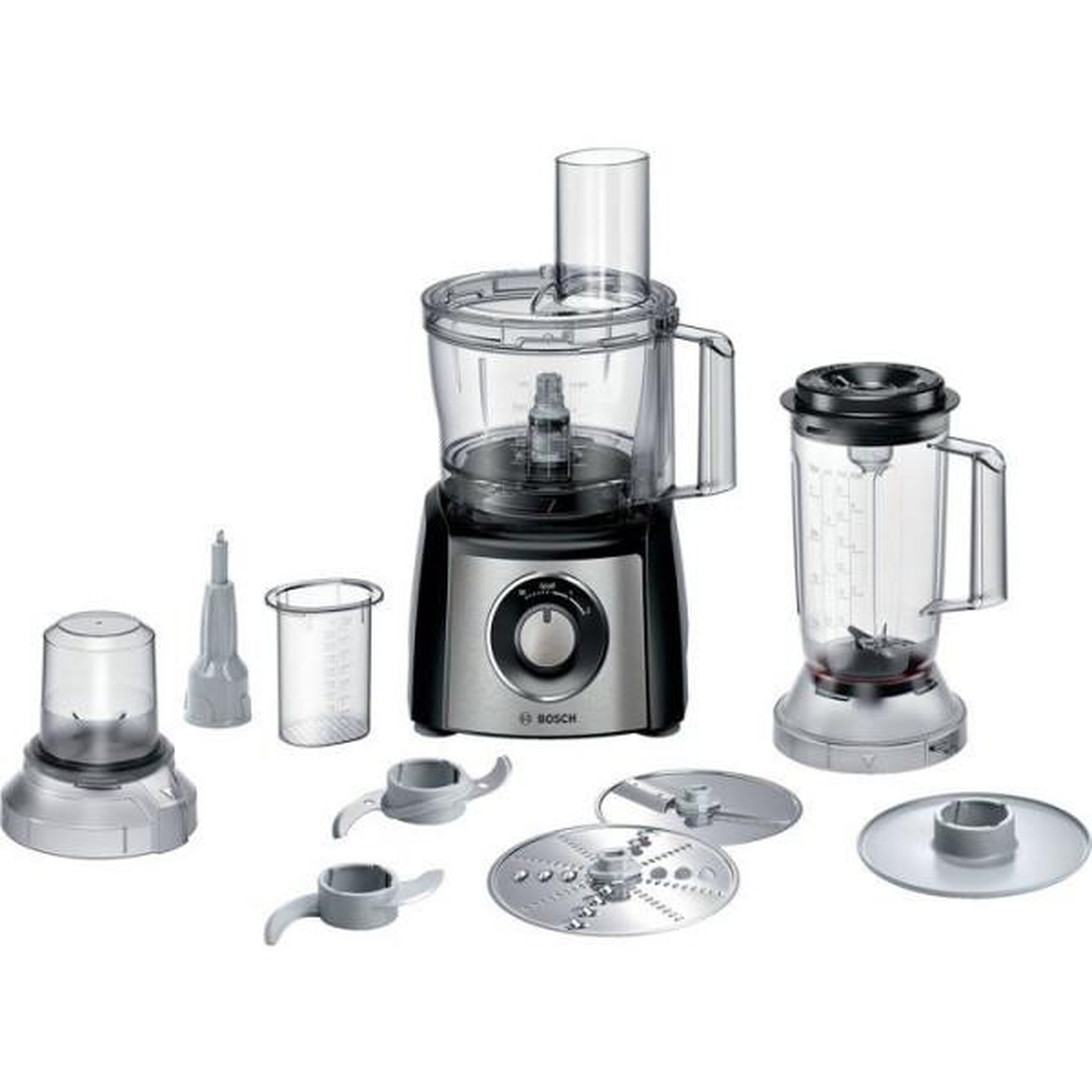 BOSCH Robot  multifonction - BOSCH - MultiTalent3 MCM3PM386 - Noir / Inox brossé