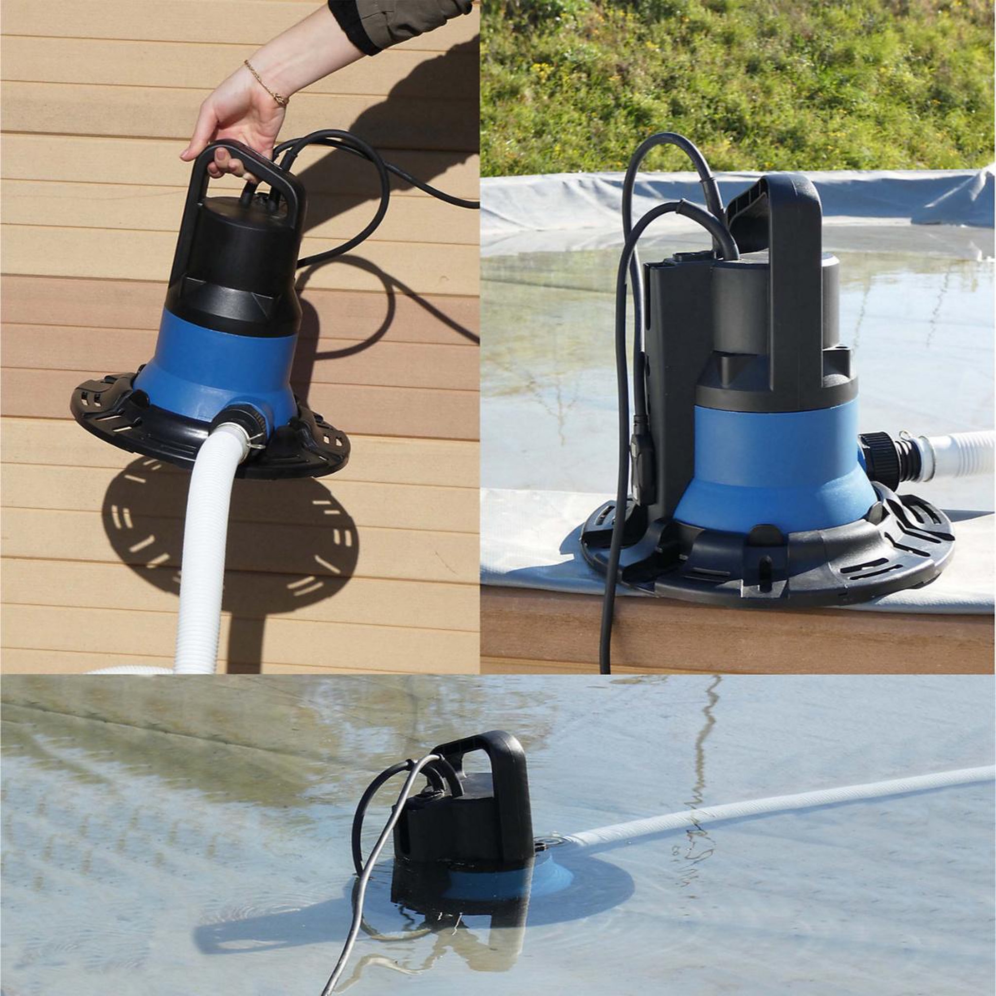 Voir la diapositive 2 : EDG Pompe vide-cave submersible 5500l/h - 107971
