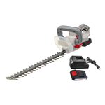 Ikra Taille haie sans fil 20V - Lame de coupe 54 cm - Batterie Lithium 2.0Ah + Chargeur 20V - Très léger IKRA