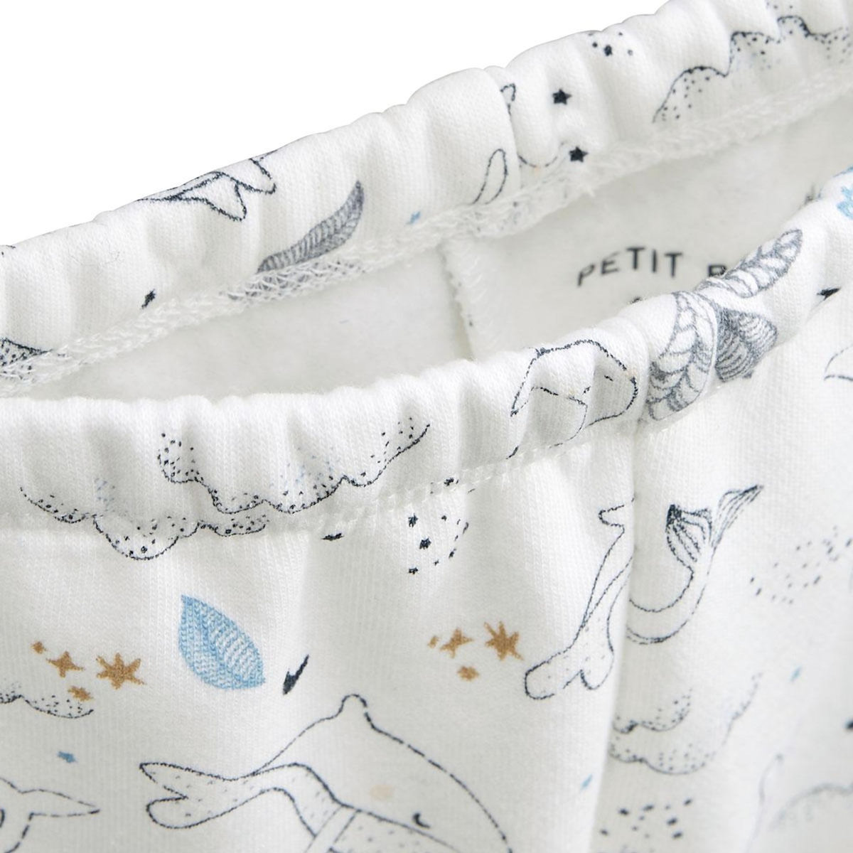 Petit Béguin Ensemble bébé veste en coton matelassé et pantalon en velours Petite Balade