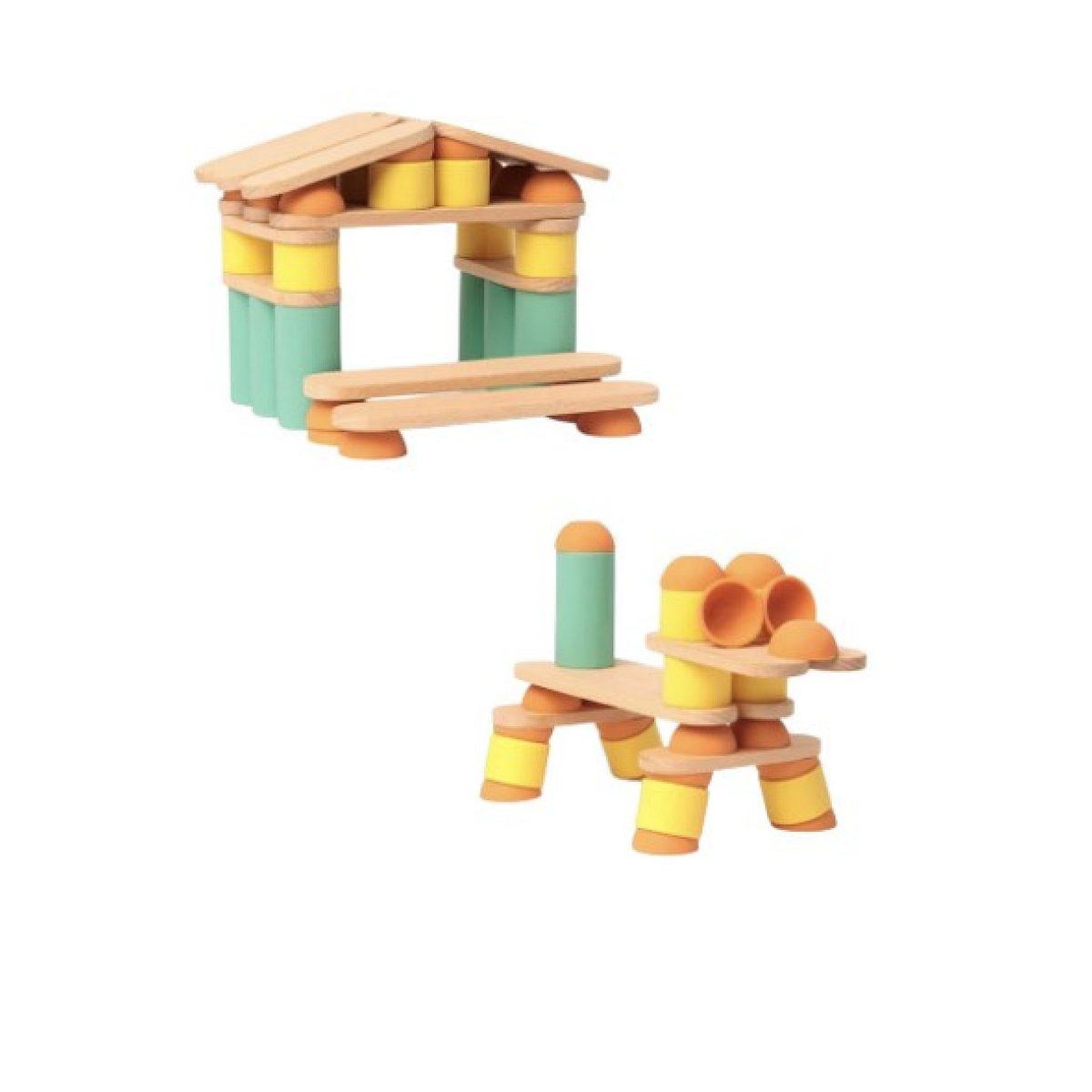 OPPI Jeu de construction stix - 60 pieces -