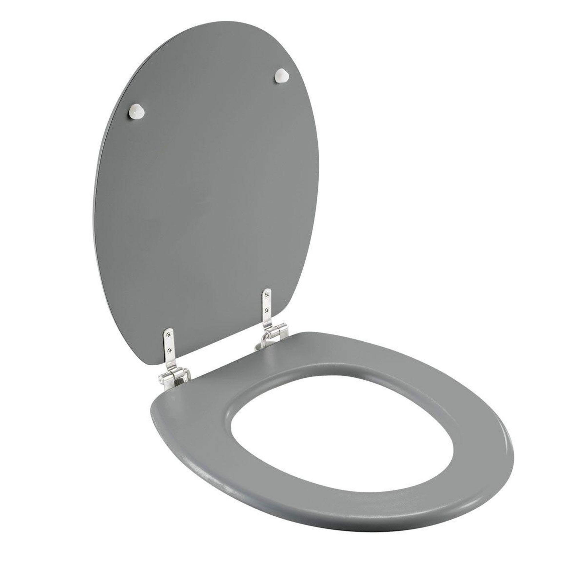Voir la diapositive 2 : Douceur d'Intérieur Abattant wc  matteis  46cm anthracite