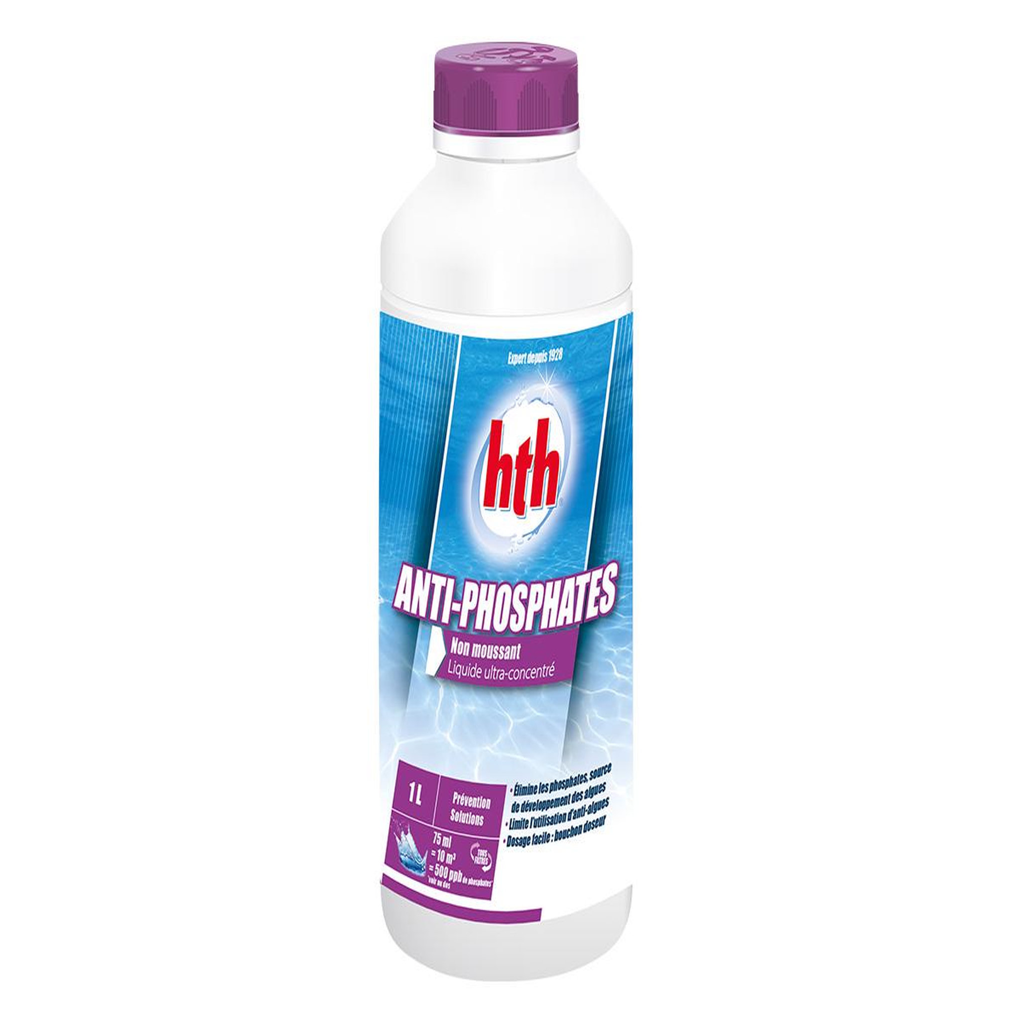 Voir la diapositive 2 : HTH Anti-phosphates 1 L - HTH