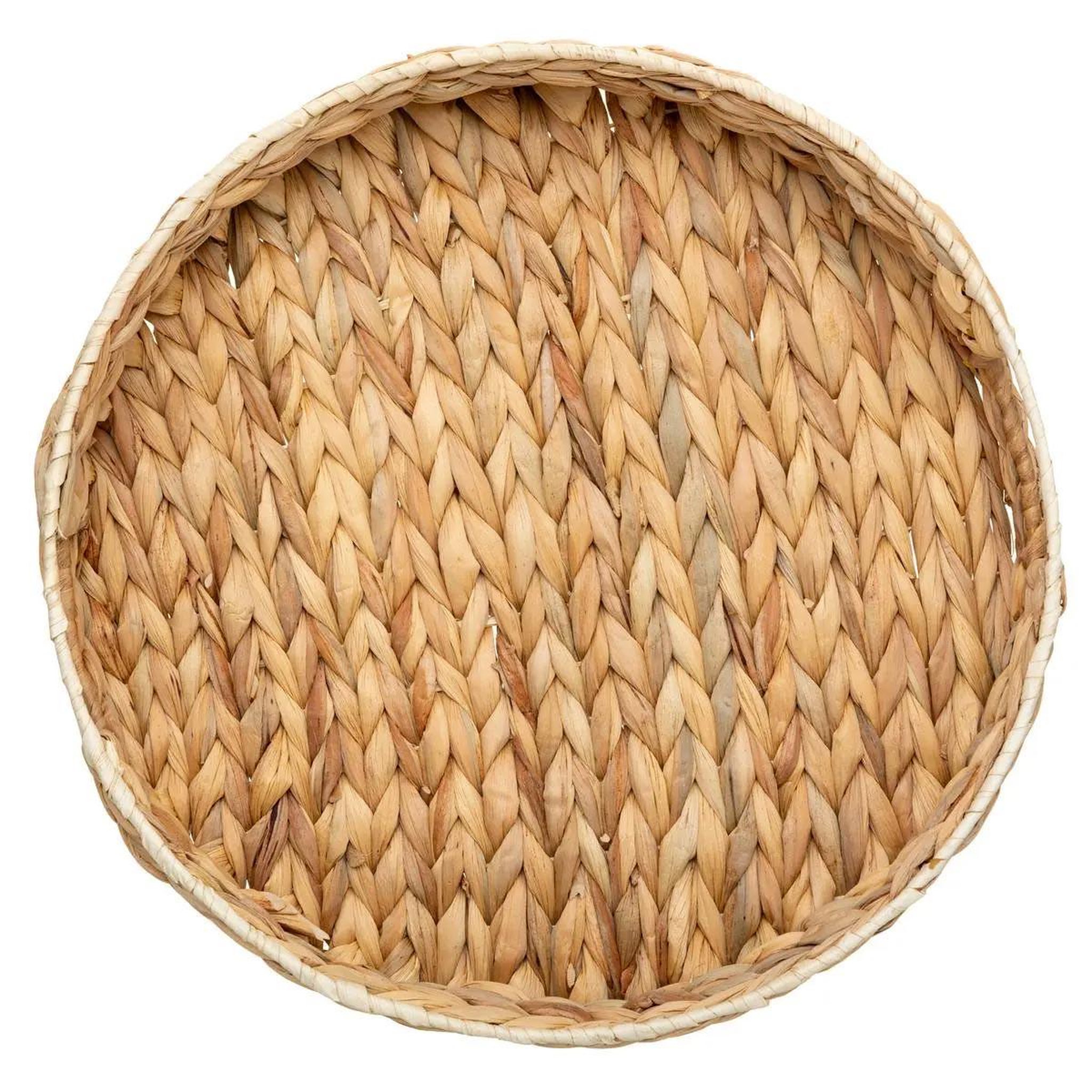 Voir la diapositive 2 : FIVE Plateau en roseau  reed  35cm naturel