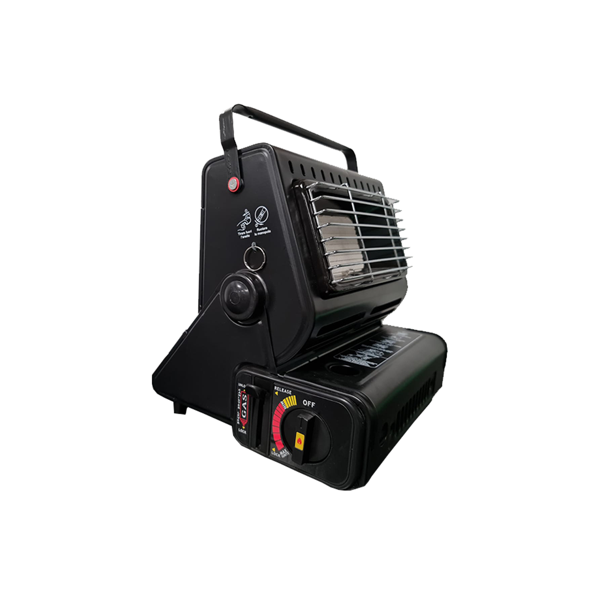 Voir la diapositive 4 : NIKLAS Chauffage à gaz portable 1300W Céramique Réglable Pêche Camping Outdoor NIKLAS