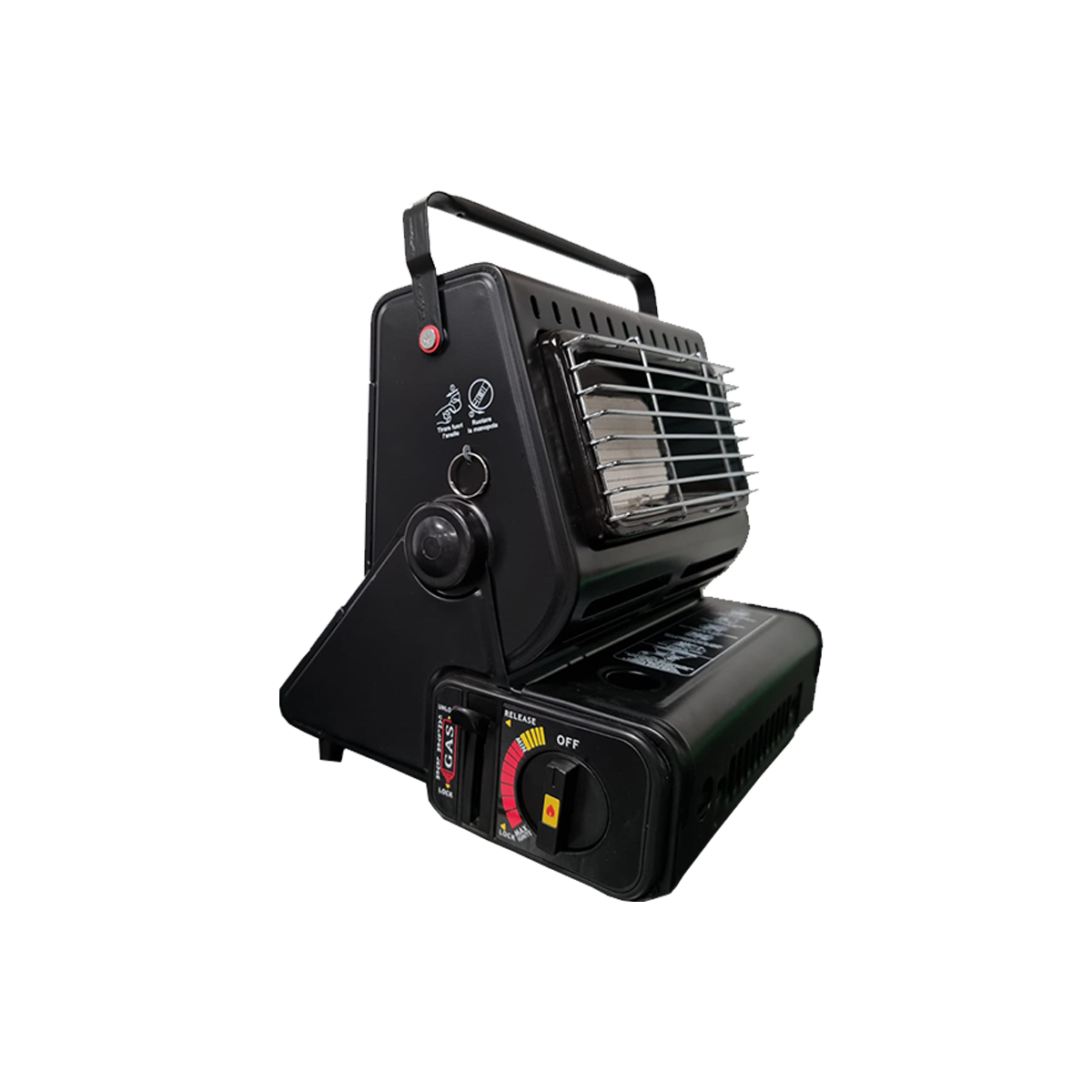 NIKLAS Chauffage à gaz portable 1300W Céramique Réglable Pêche Camping Outdoor NIKLAS