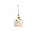 Graine créative Suspension en Bois Maison Renne pour Décoration de Noël