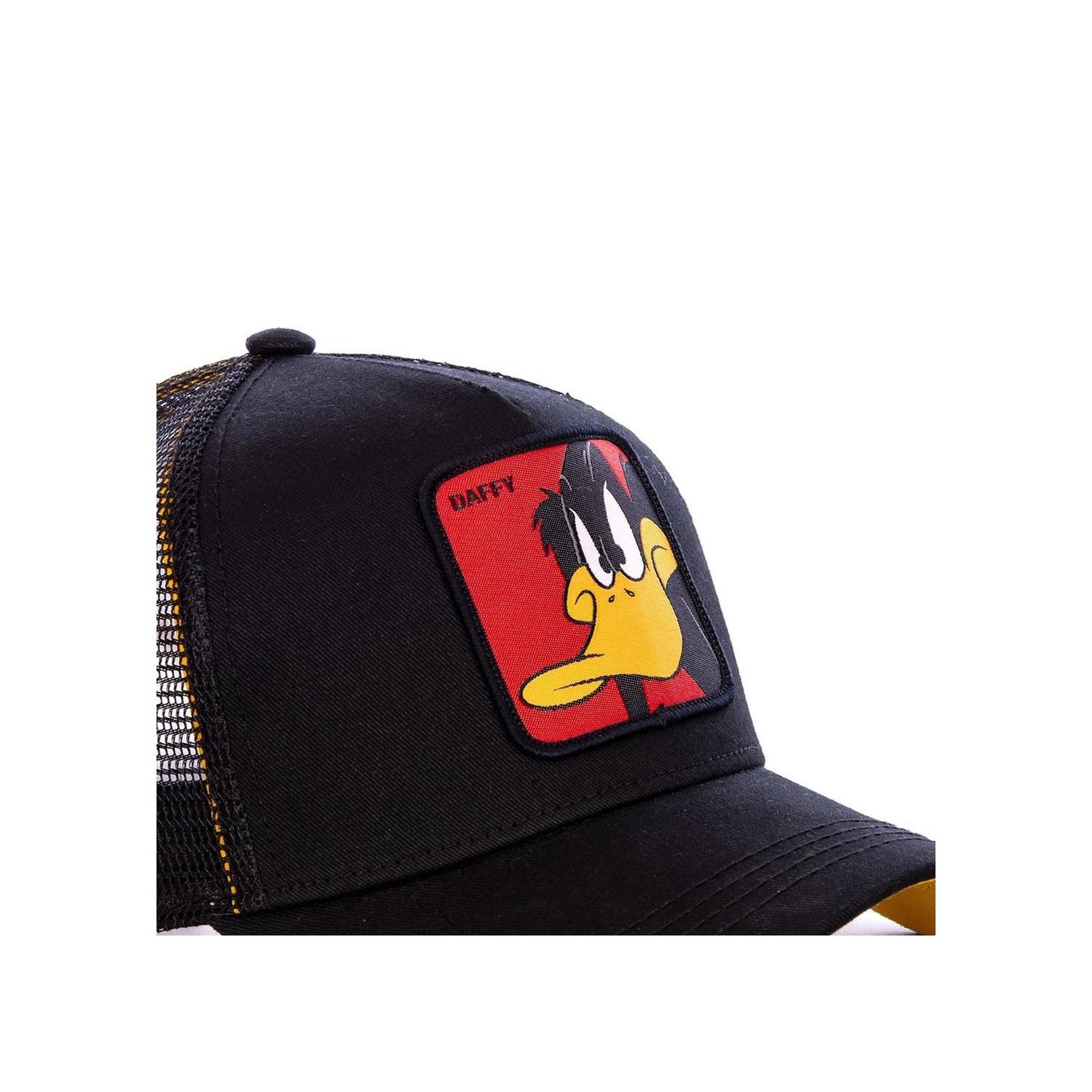 Voir la diapositive 3 : CAPSLAB Casquette casplab looney tunes daffy noir