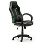 Voir la diapositive 1 : VS VENTA-STOCK Fauteuil de Bureau réglable et inclinable Formula tapissé en Similicuir, Noir/Vert