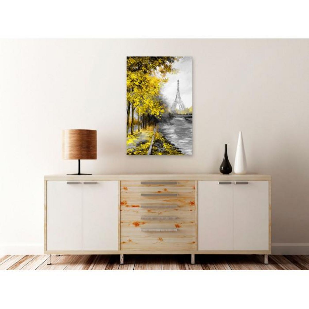 Paris Prix Tableau Imprimé  Paris Channel Yellow