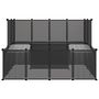 Voir la diapositive 3 : VIDAXL Cage pour petits animaux Noir 143x107x93 cm PP et Acier