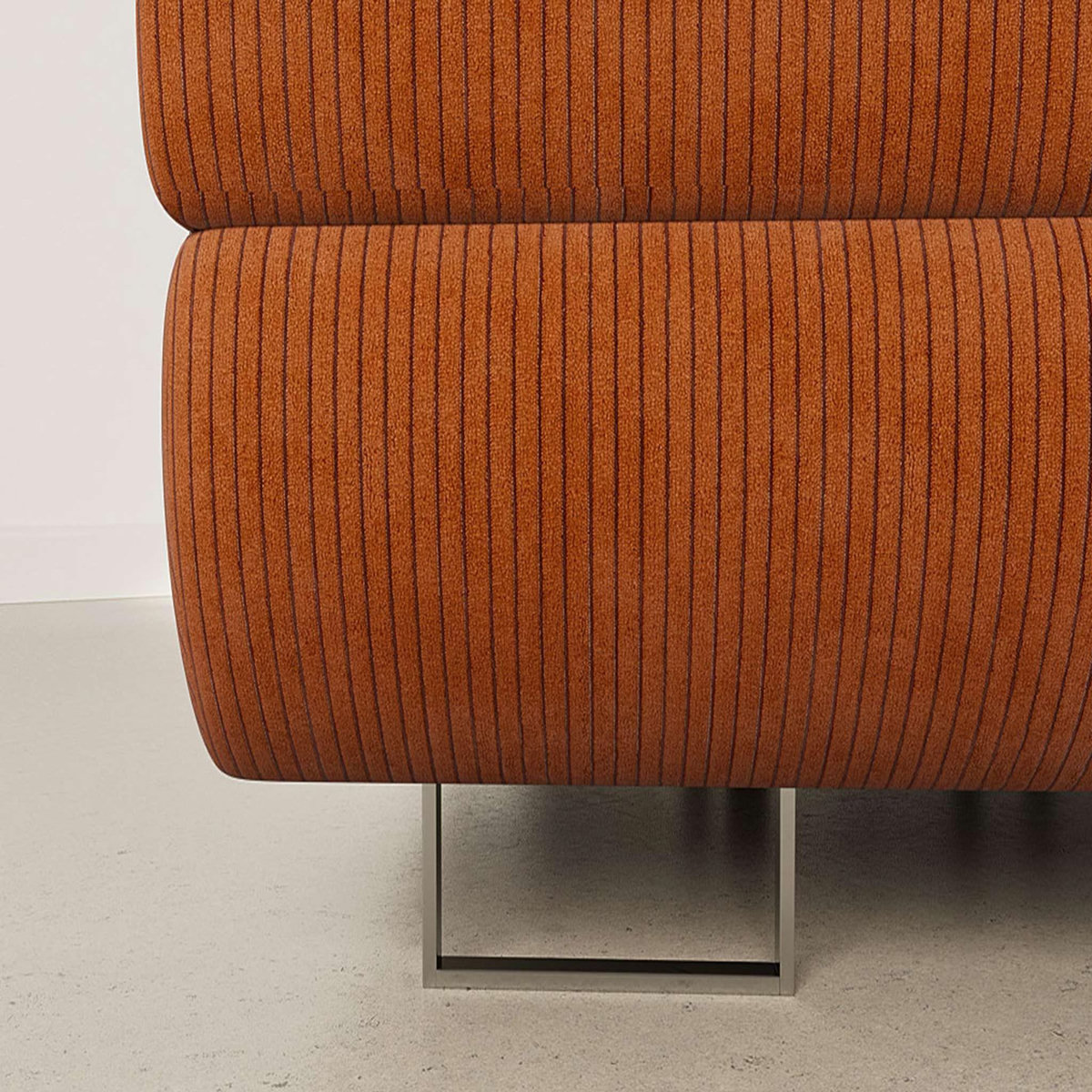 BEST MOBILIER Pablo - canapé d'angle gauche - 6 places - convertible avec coffre et têtières réglables - en velours côtelé