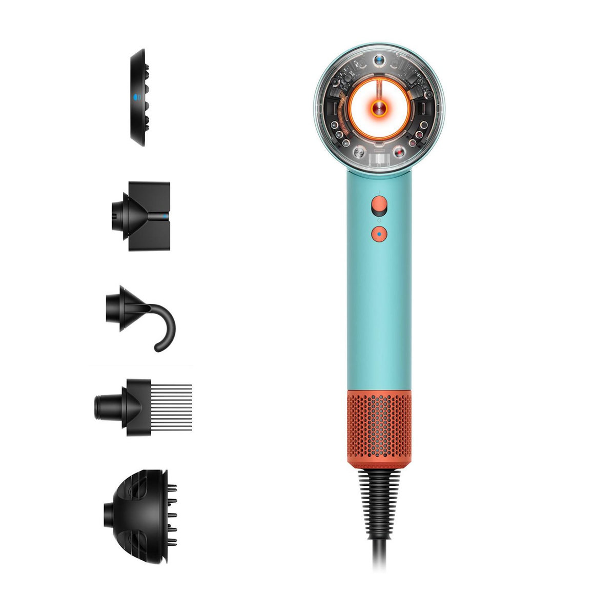 Dyson Dyson Supersonic Nural sèche-cheveux 1600 W Bleu, Orange