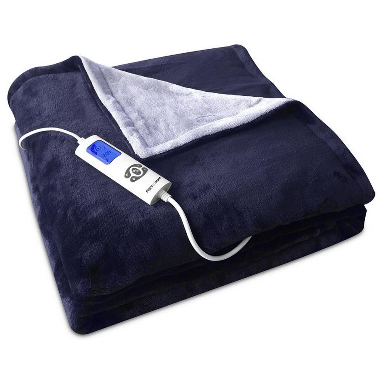 ASTORIA Couverture chauffante 2 places 180x130cm 160w - ad180a