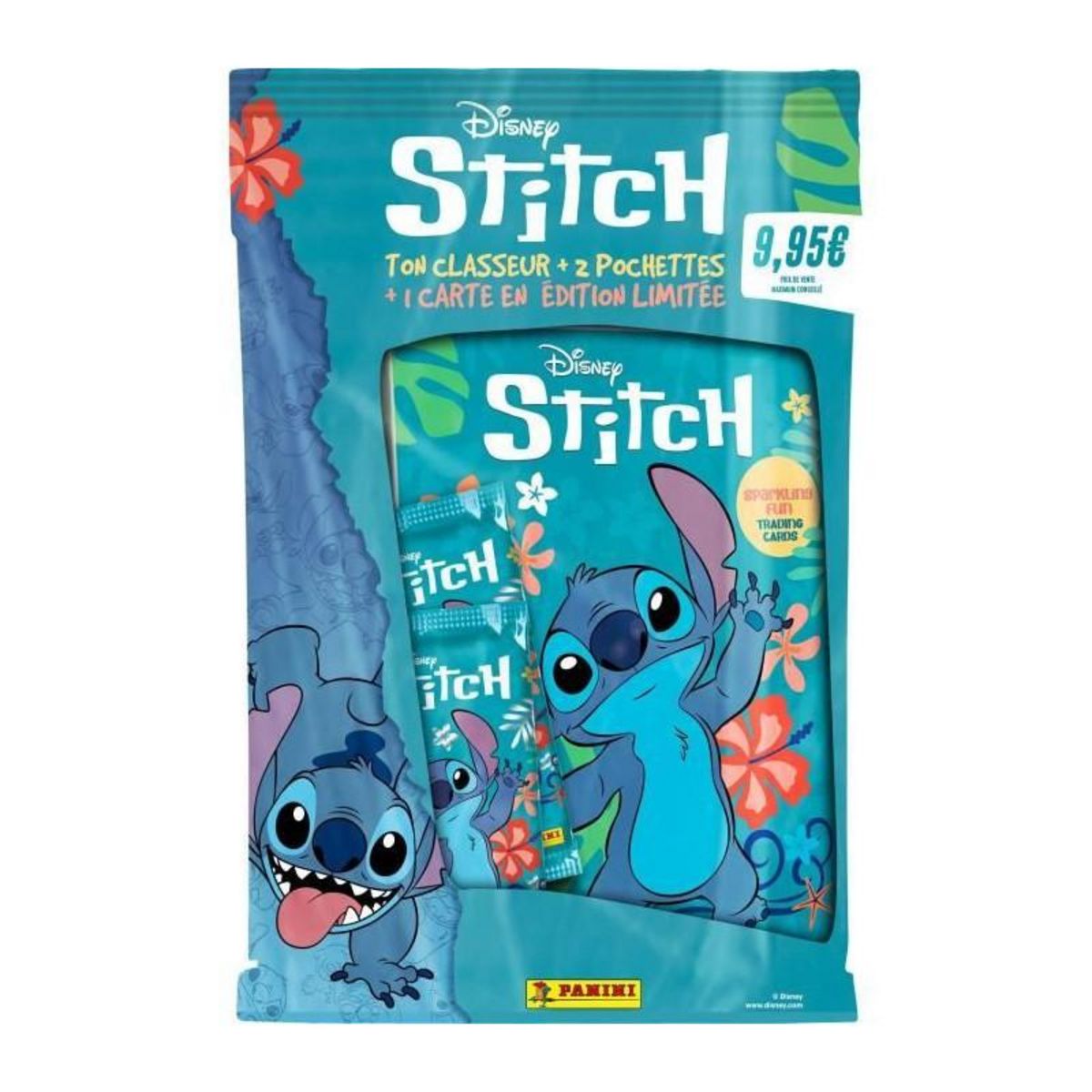 Panini Cartes à collectionner Panini Stitch TC Starter pack 1 classeur + 2 pochettes + 1 carte Edition Limitée Modèle aléatoire