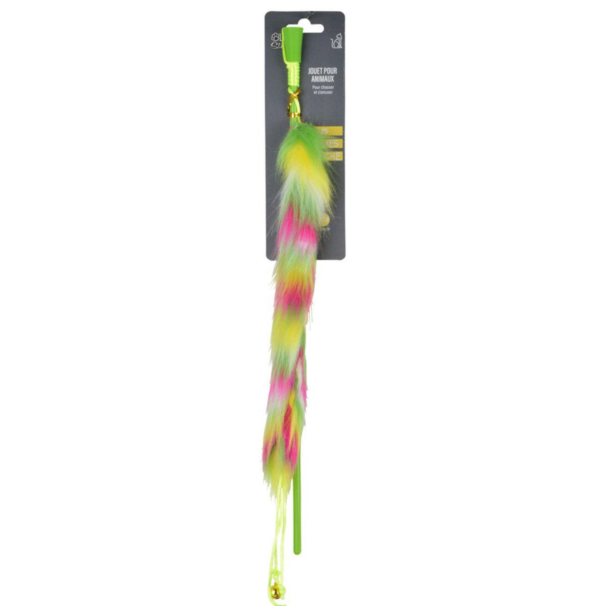 Voir la diapositive 3 : LOVE STORY Jouet pour Chien & Chat  Canne à Pêche  43cm Vert