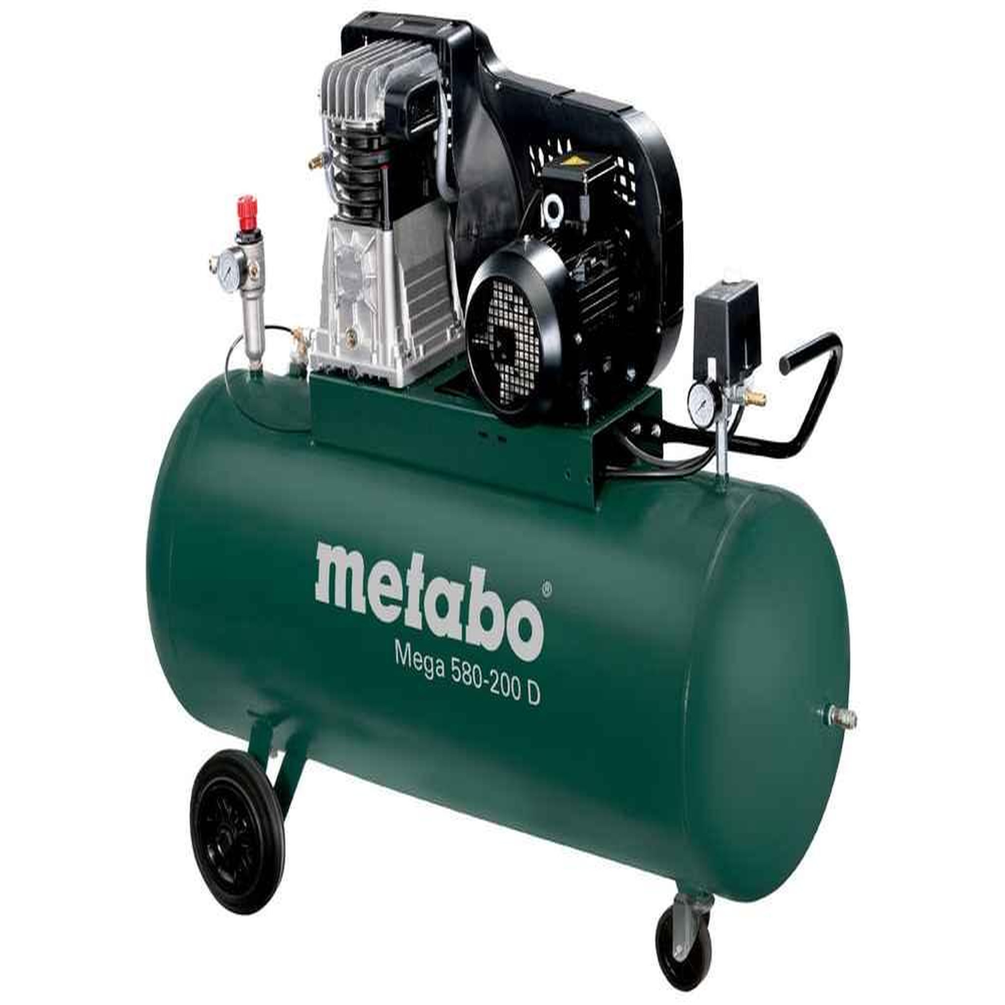 METABO SAS Compresseur Mega 580-200 D - débit effectif 360 l/min