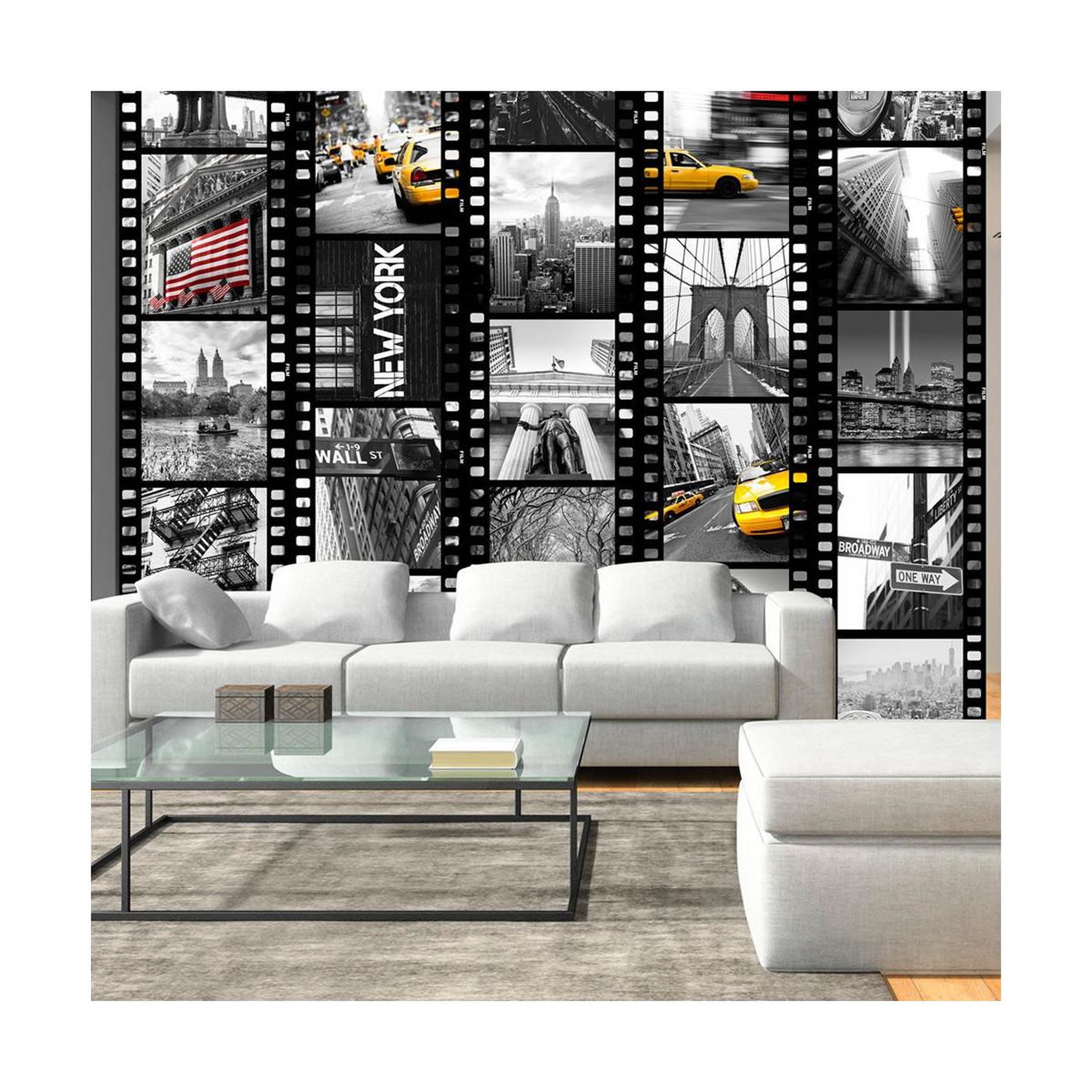 Paris Prix Papier peint  ny diversity collage  50x1000cm
