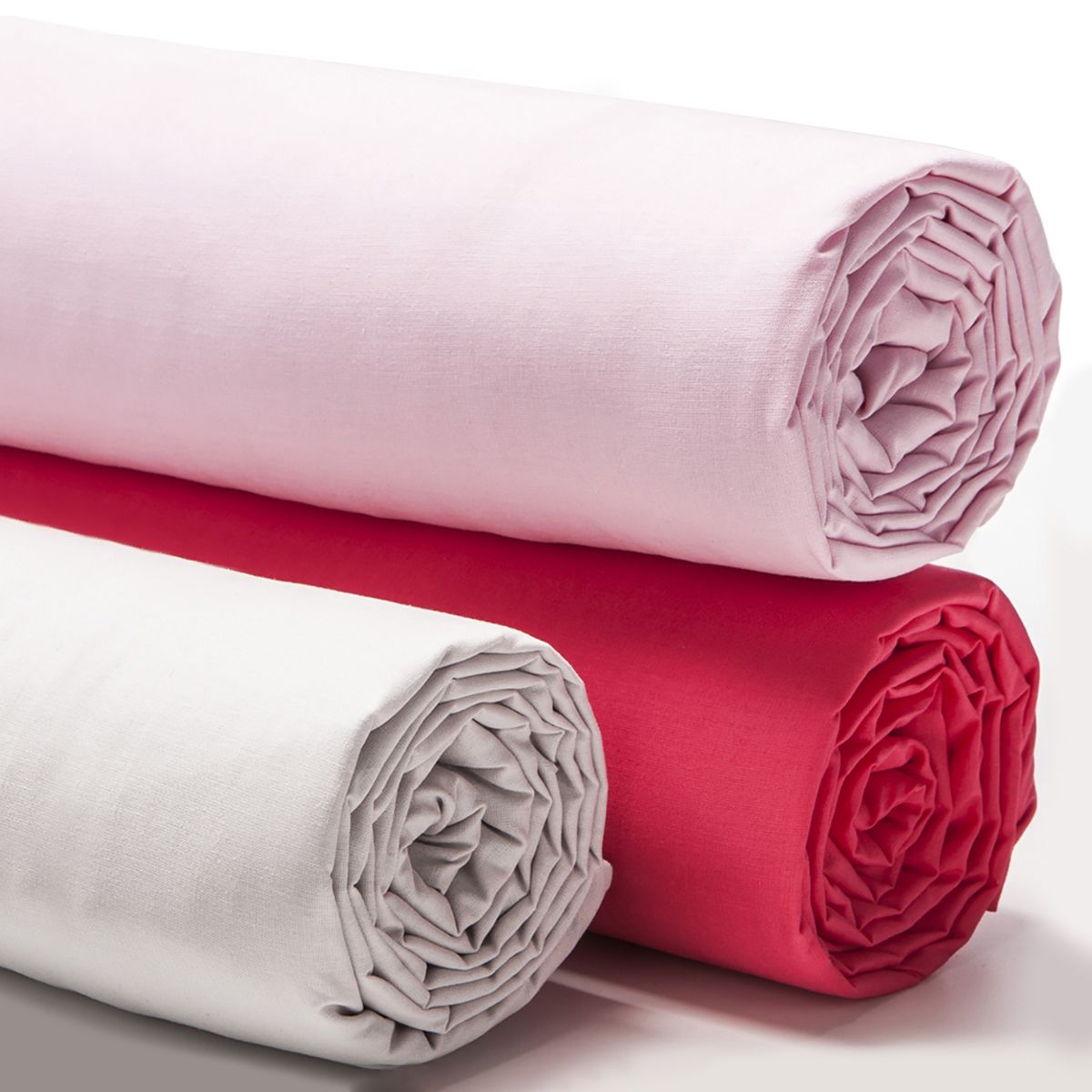 Drap housse coton uni 57 fils