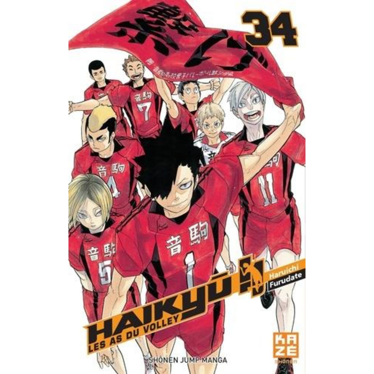 HAIKYU !! LES AS DU VOLLEY TOME 34 : LES GRIFFES DU CHAT, Furudate Haruichi