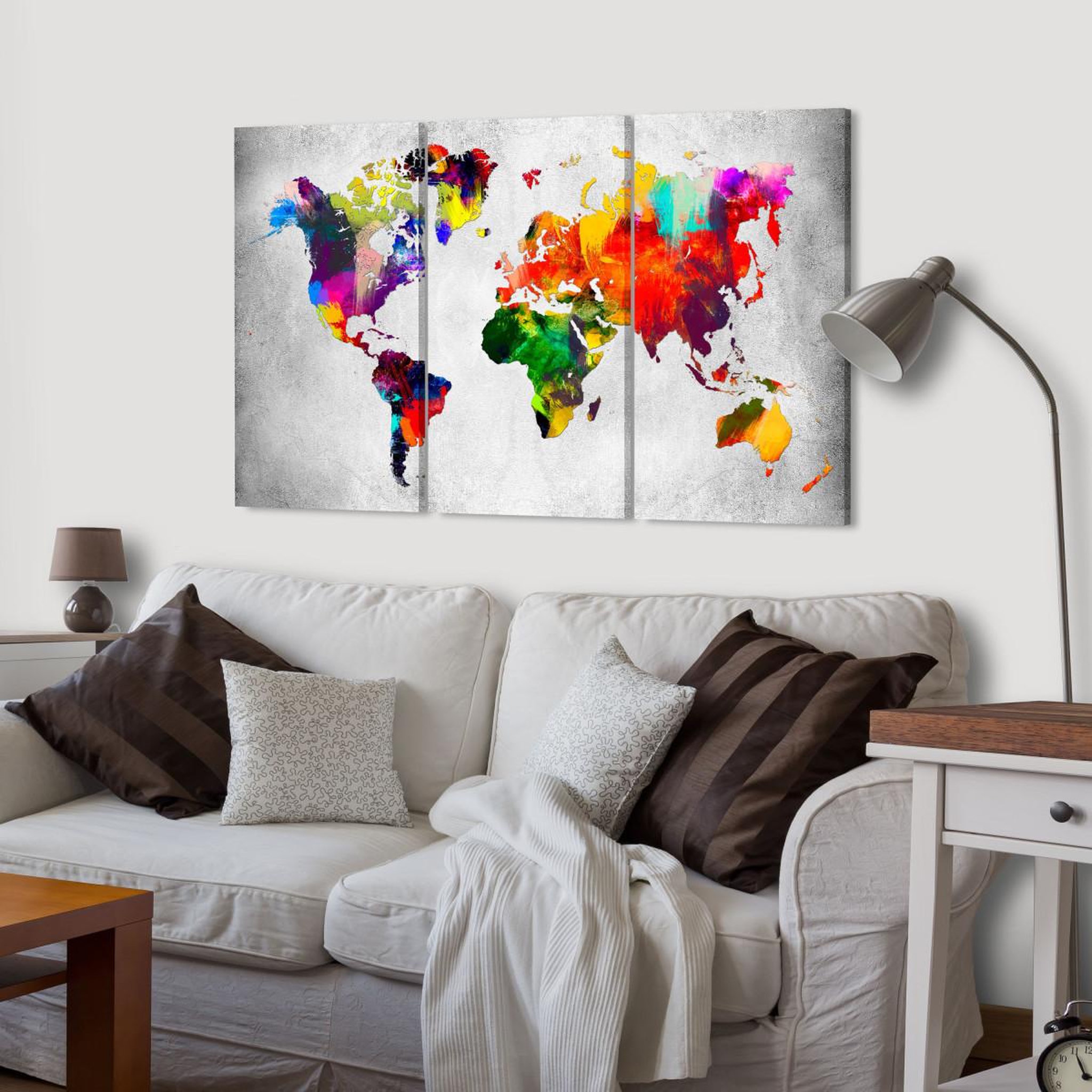 Voir la diapositive 2 : Paris Prix Tableau imprimé 3 panneaux  artistic world