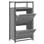 Voir la diapositive 2 : VIDAXL Armoire à chaussures Sonoma gris 60x34x112 cm Bois d ingénierie