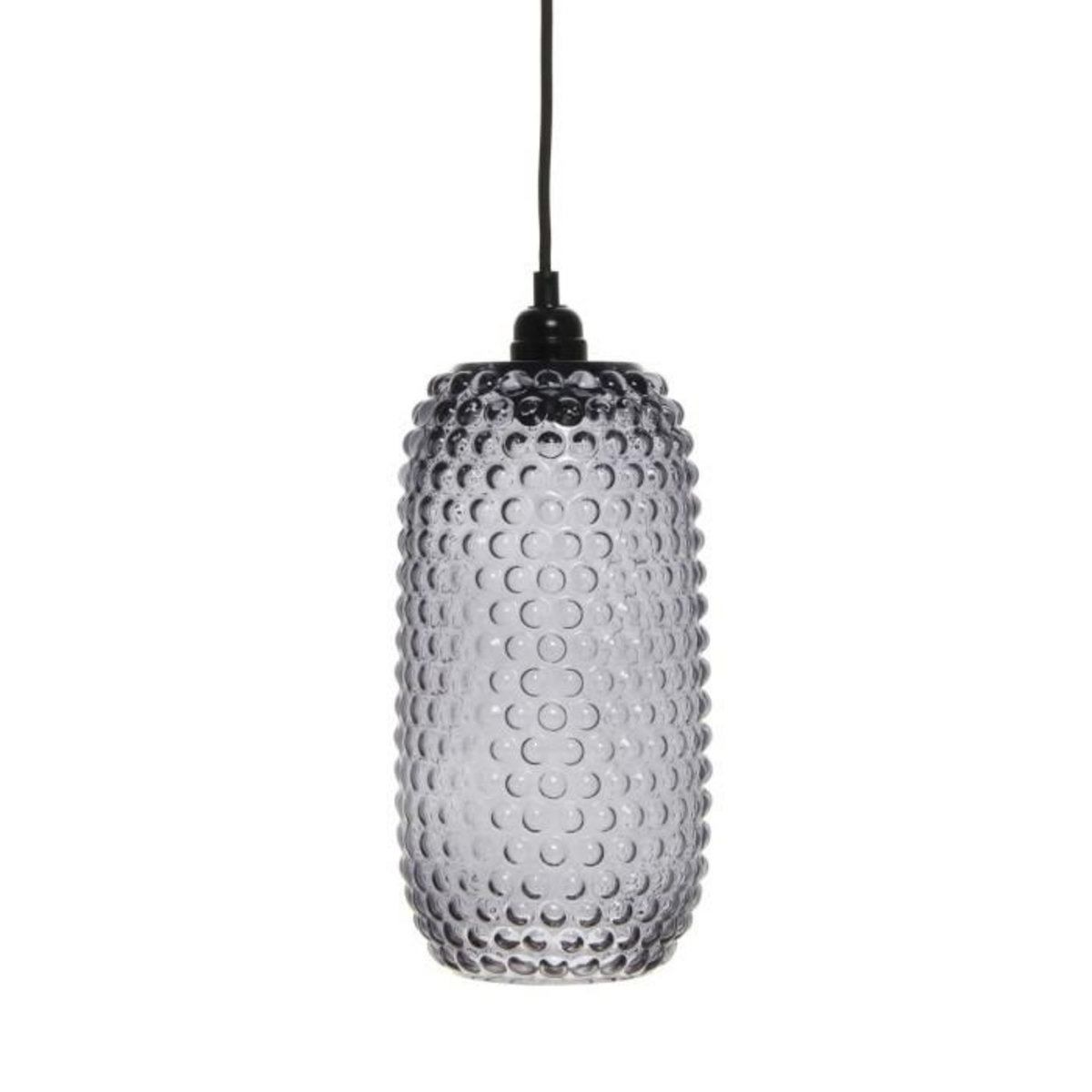 Paris Prix Lampe Suspension en Verre  Irina  34cm Gris