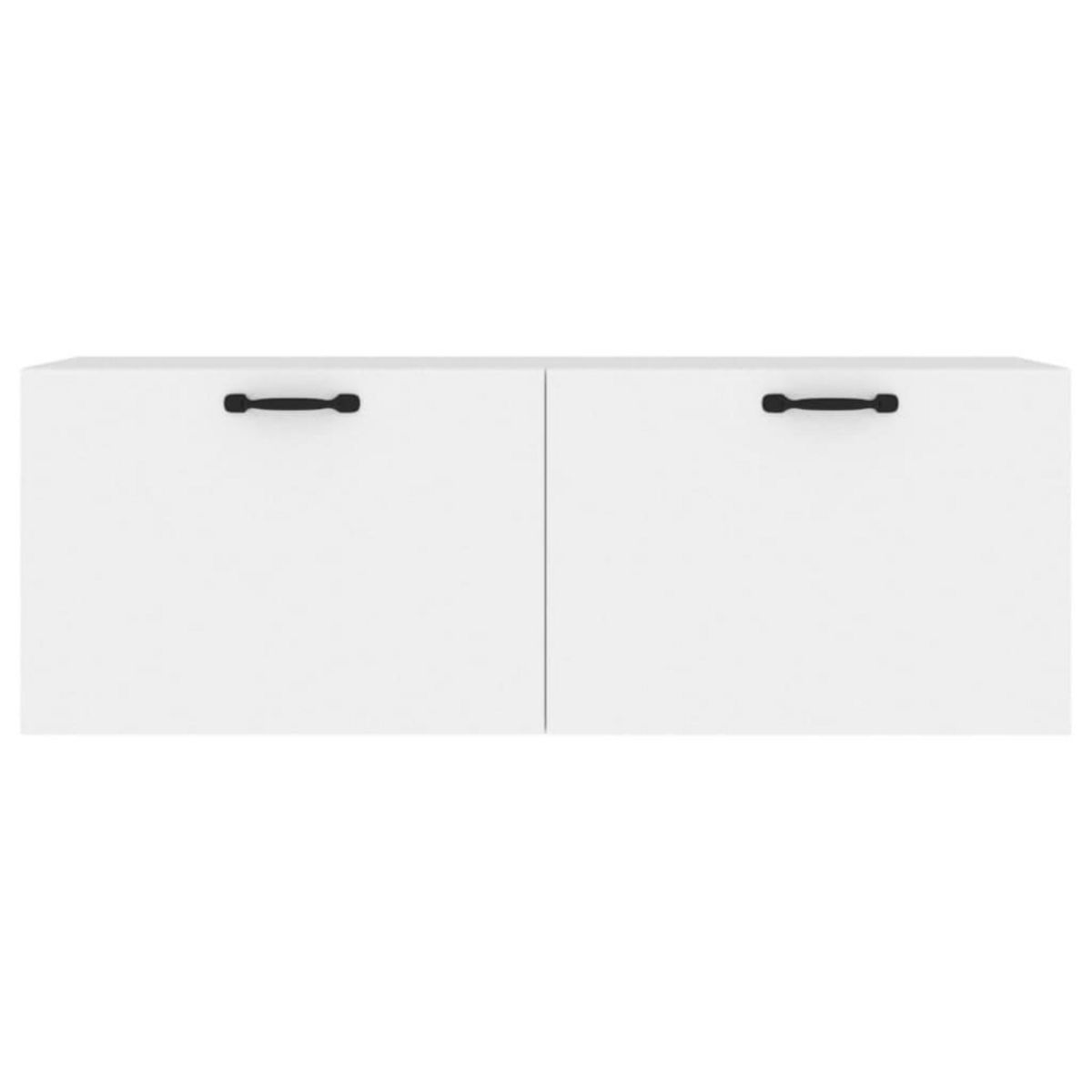VIDAXL Armoire murale Blanc 100x36,5x35 cm Bois d'ingenierie