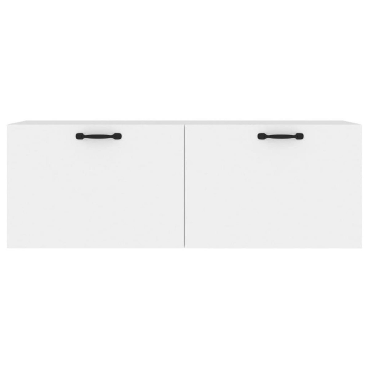 VIDAXL Armoire murale Blanc 100x36,5x35 cm Bois d'ingenierie