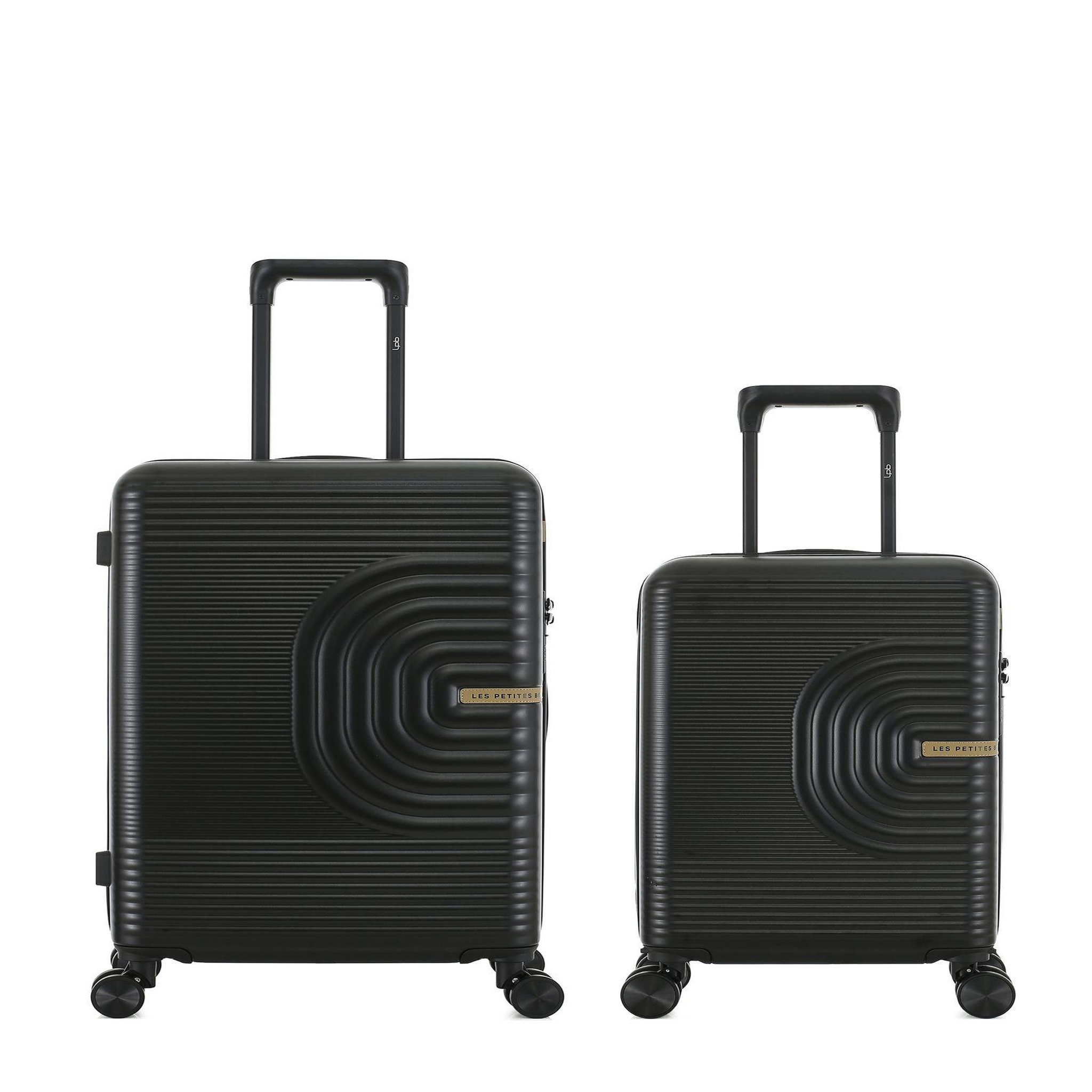 LES P'TITES BOMBES LPB Lot de 2 Valises Rigides Taille Moyenne et Cabine XS CELIA